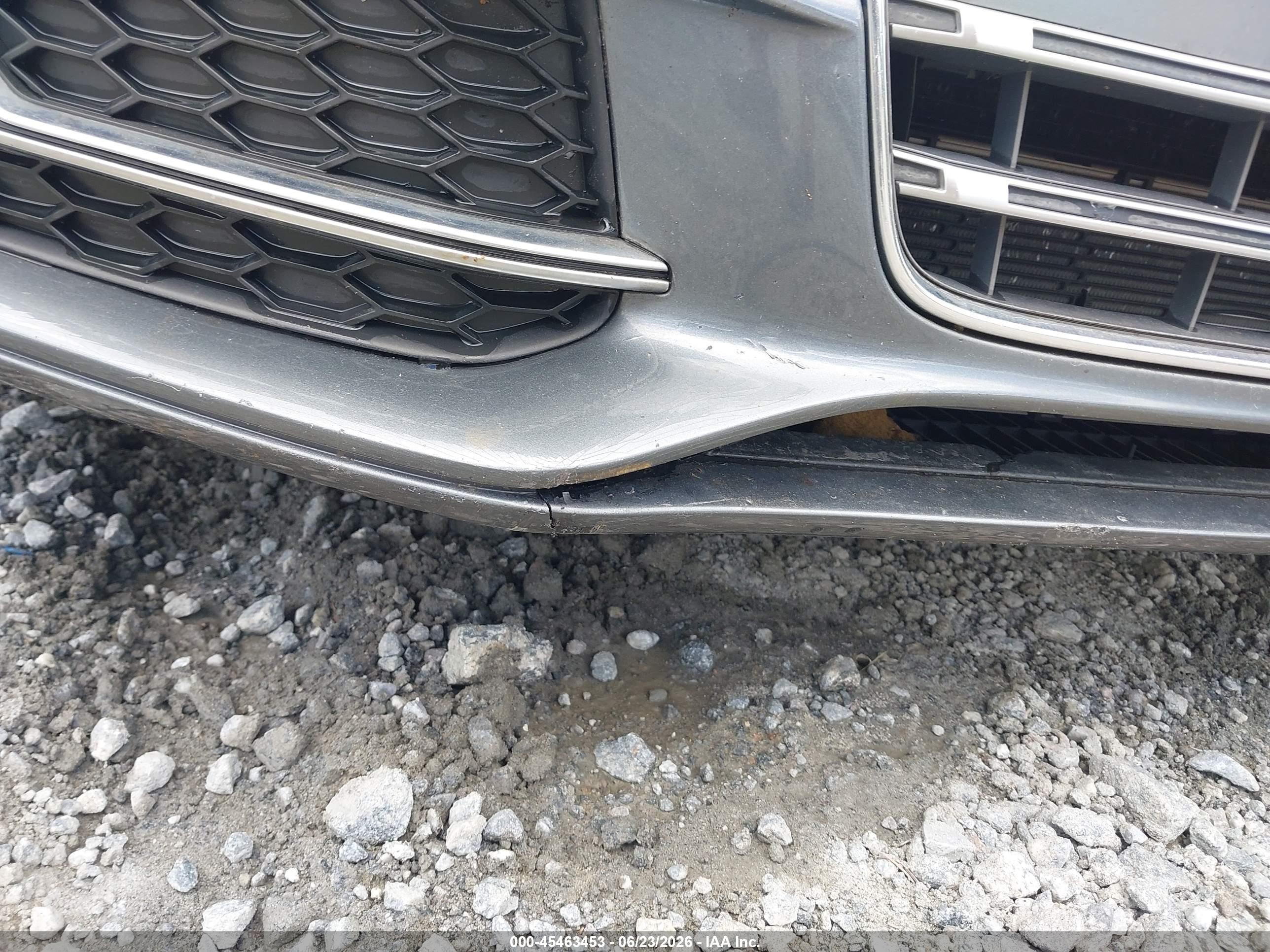 2013 Audi S5 3.0t Premium Plus Gray vin: WAUCGAFR7DA034339