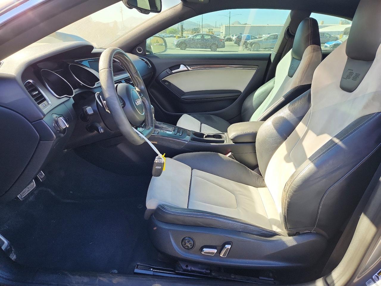 2013 Audi S5 Premium Plus Gray vin: WAUCGAFR8DA017825