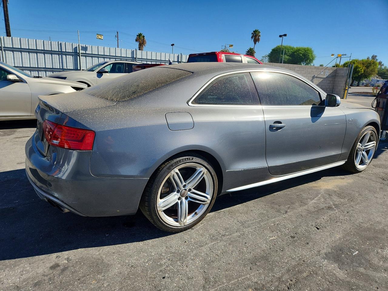 2013 Audi S5 Premium Plus Gray vin: WAUCGAFR8DA017825