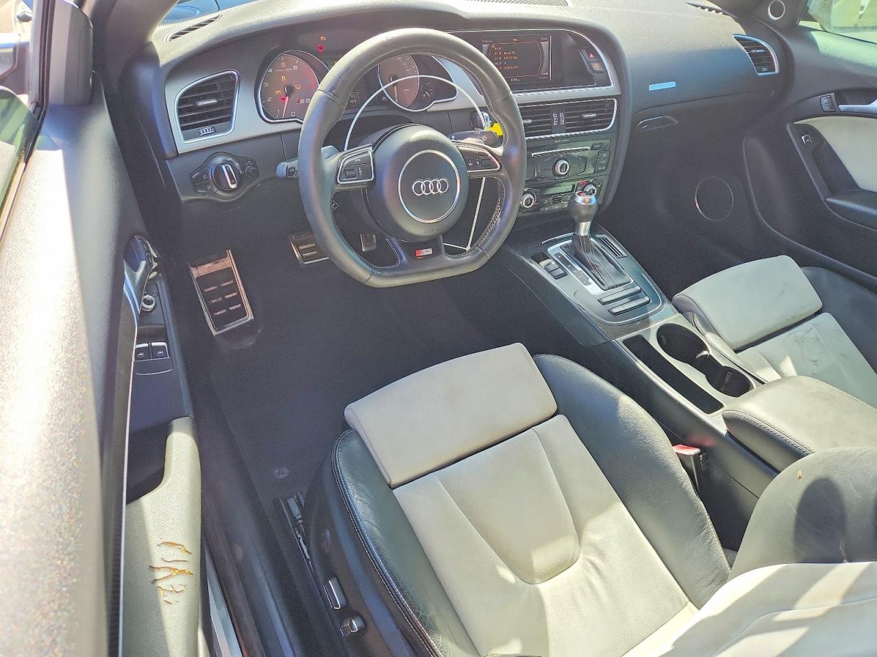 2013 Audi S5 Premium Plus Gray vin: WAUCGAFR8DA017825