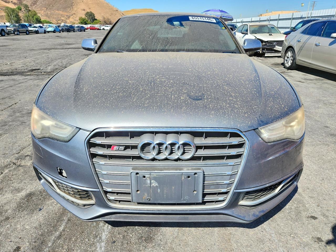 2013 Audi S5 Premium Plus Gray vin: WAUCGAFR8DA017825