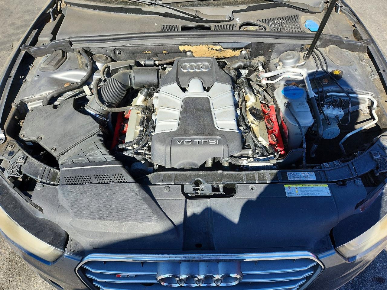 2013 Audi S5 Premium Plus Gray vin: WAUCGAFR8DA017825