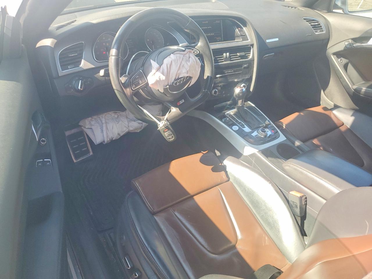 2013 Audi S5 Premium Plus White vin: WAUCGAFR8DA031496