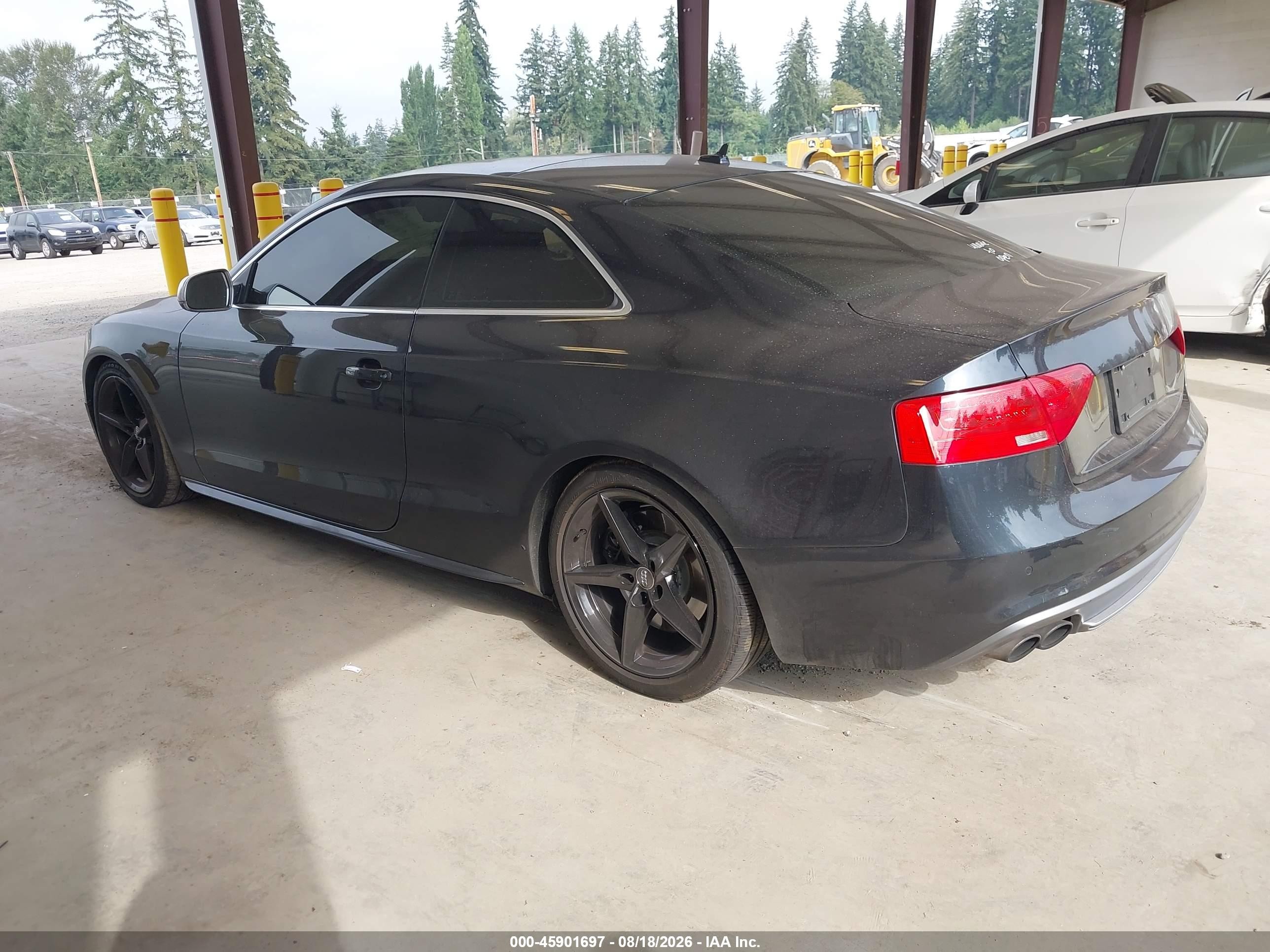 2014 Audi S5 3.0t Premium Plus Dark Blue vin: WAUCGAFR8EA015302