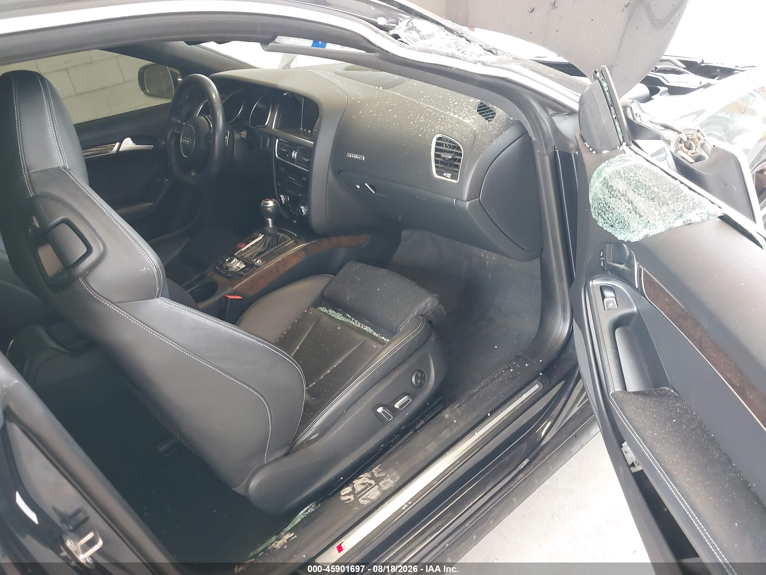 2014 Audi S5 3.0t Premium Plus Dark Blue vin: WAUCGAFR8EA015302