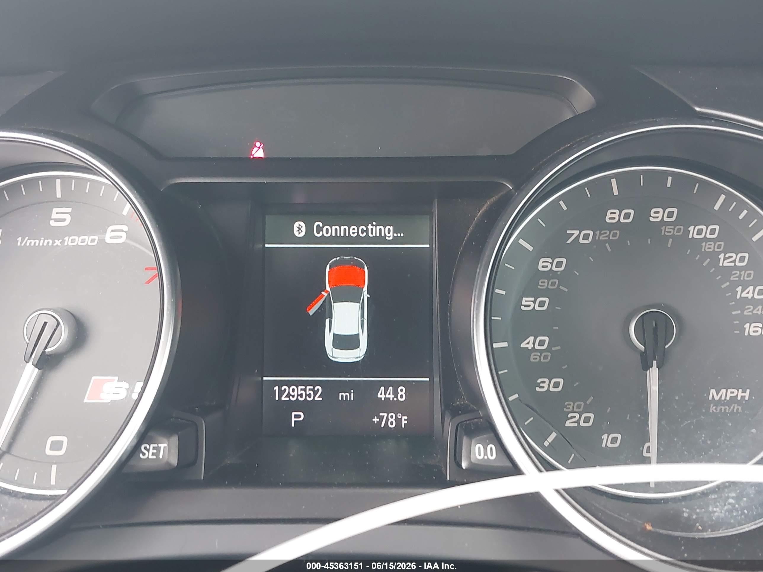 2013 Audi S5 3.0t Premium Plus Dark Blue vin: WAUCGAFRXDA002291