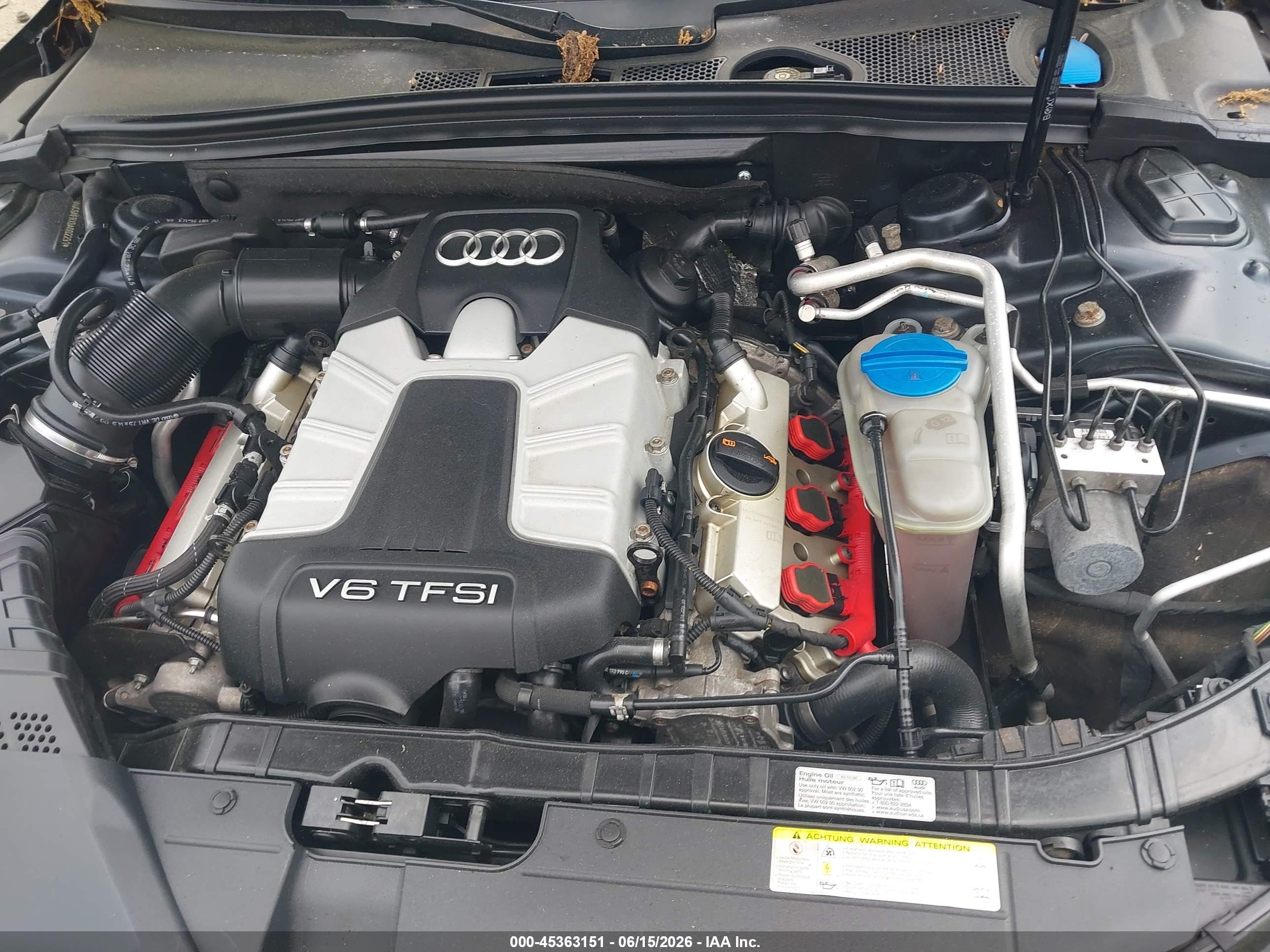 2013 Audi S5 3.0t Premium Plus Dark Blue vin: WAUCGAFRXDA002291