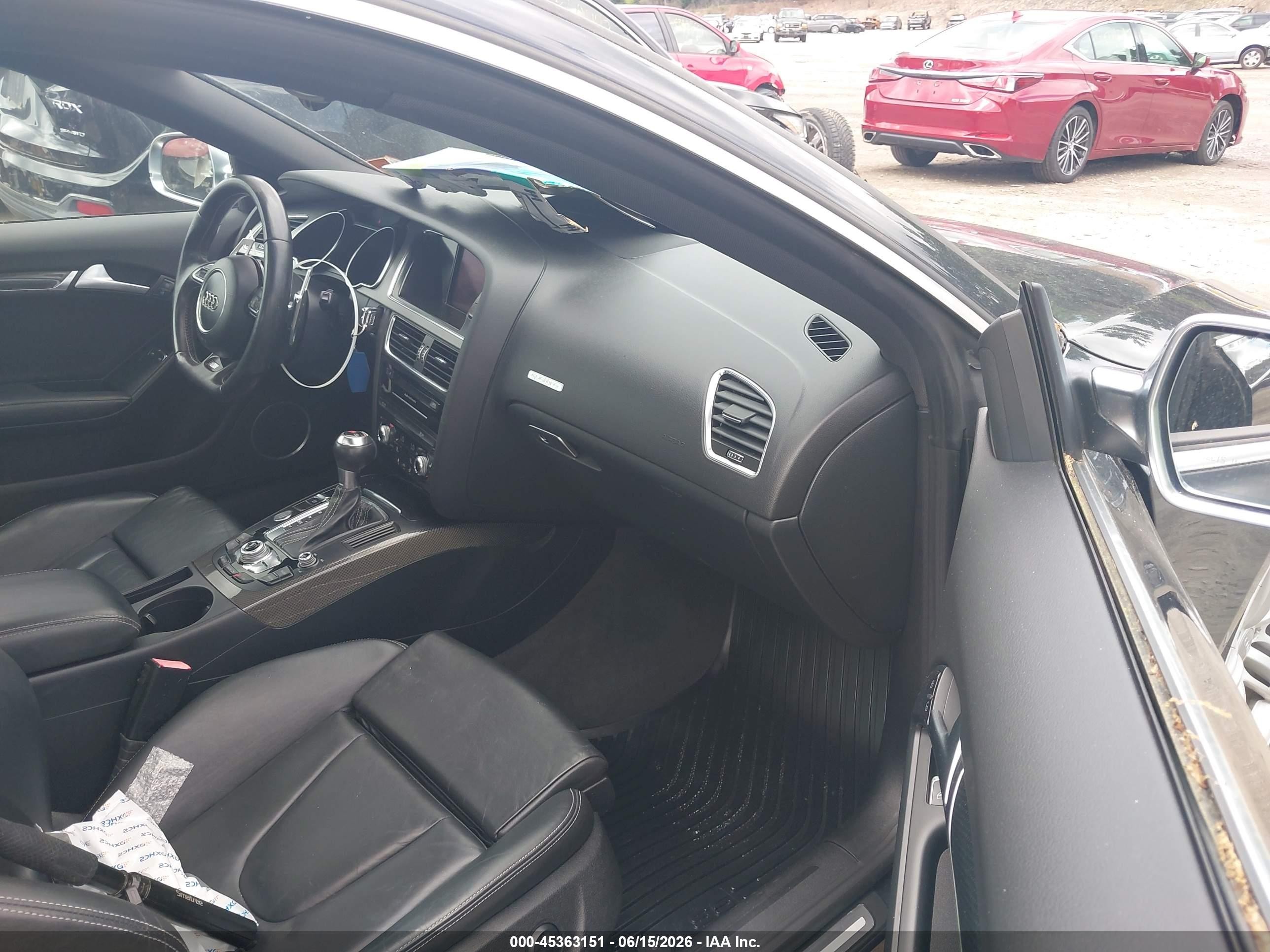 2013 Audi S5 3.0t Premium Plus Dark Blue vin: WAUCGAFRXDA002291