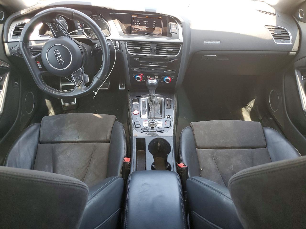 2014 Audi S5 Premium Plus Белый vin: WAUCGAFRXEA006049
