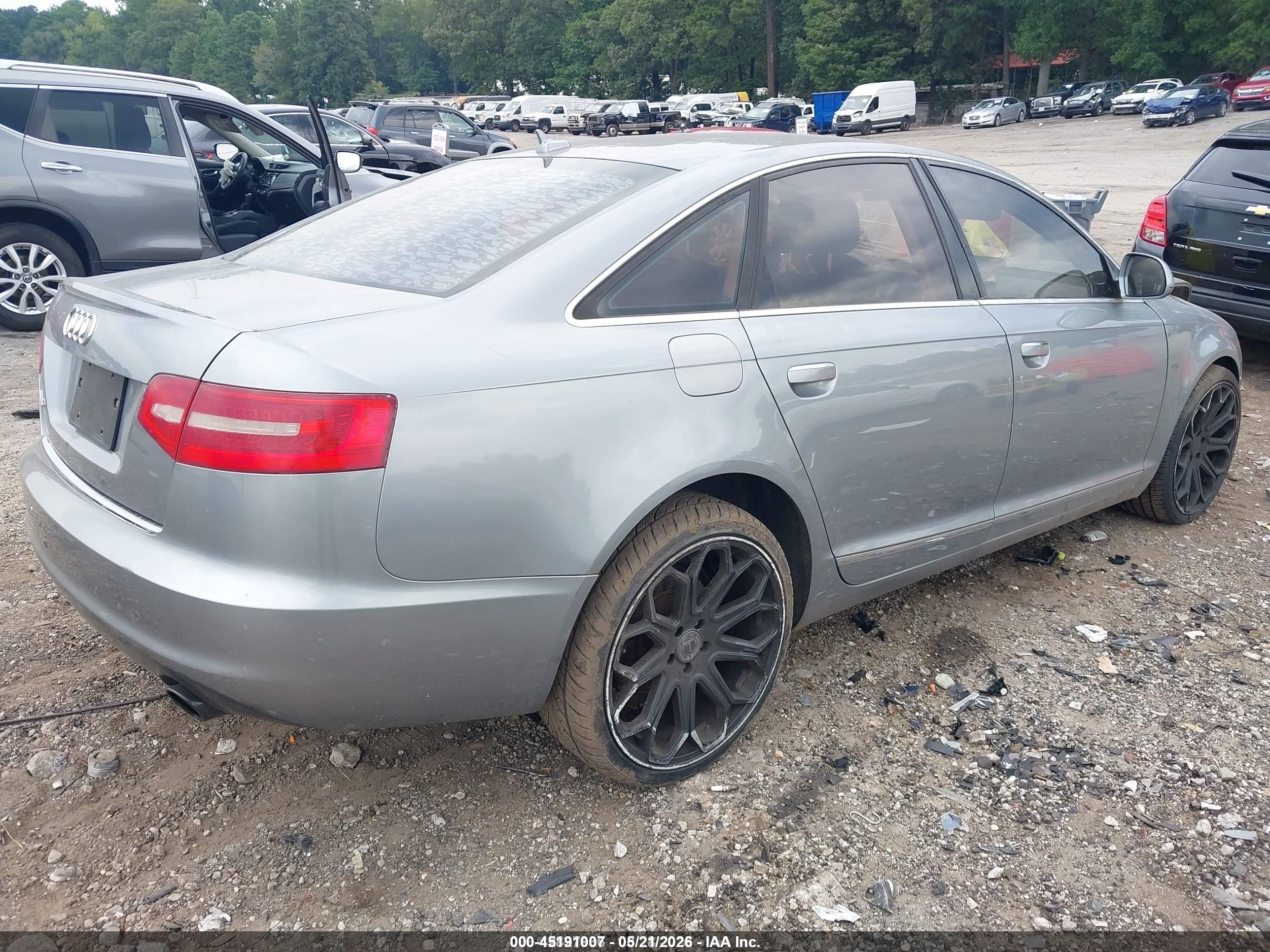 2009 Audi A6 3.2 Premium Gray vin: WAUCH74F39N030443