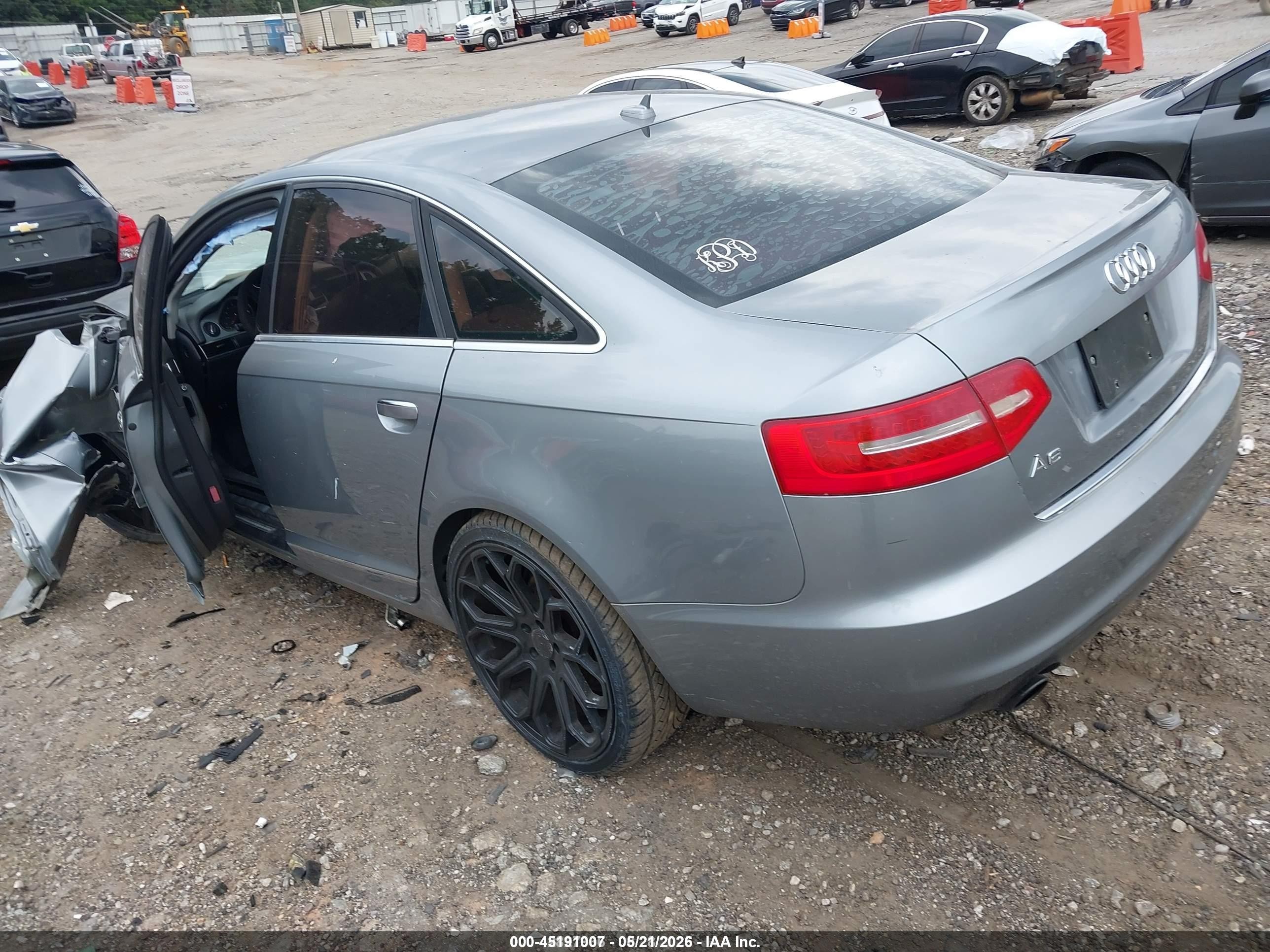 2009 Audi A6 3.2 Premium Gray vin: WAUCH74F39N030443