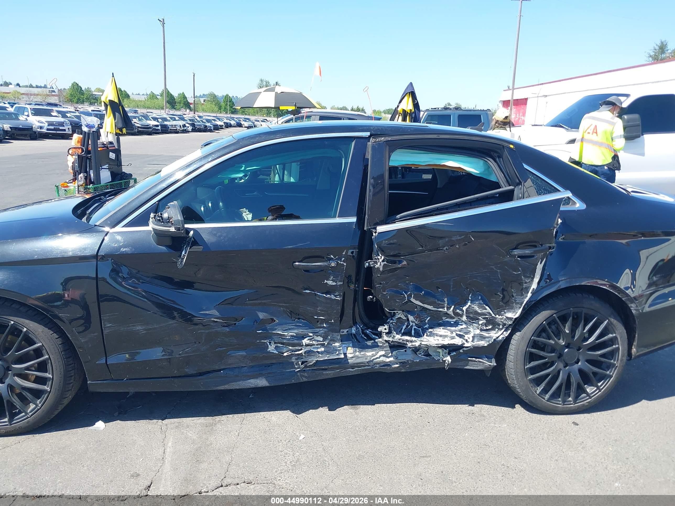 2015 Audi A3 2.0 Tdi Premium Black vin: WAUCJGFF0F1071908
