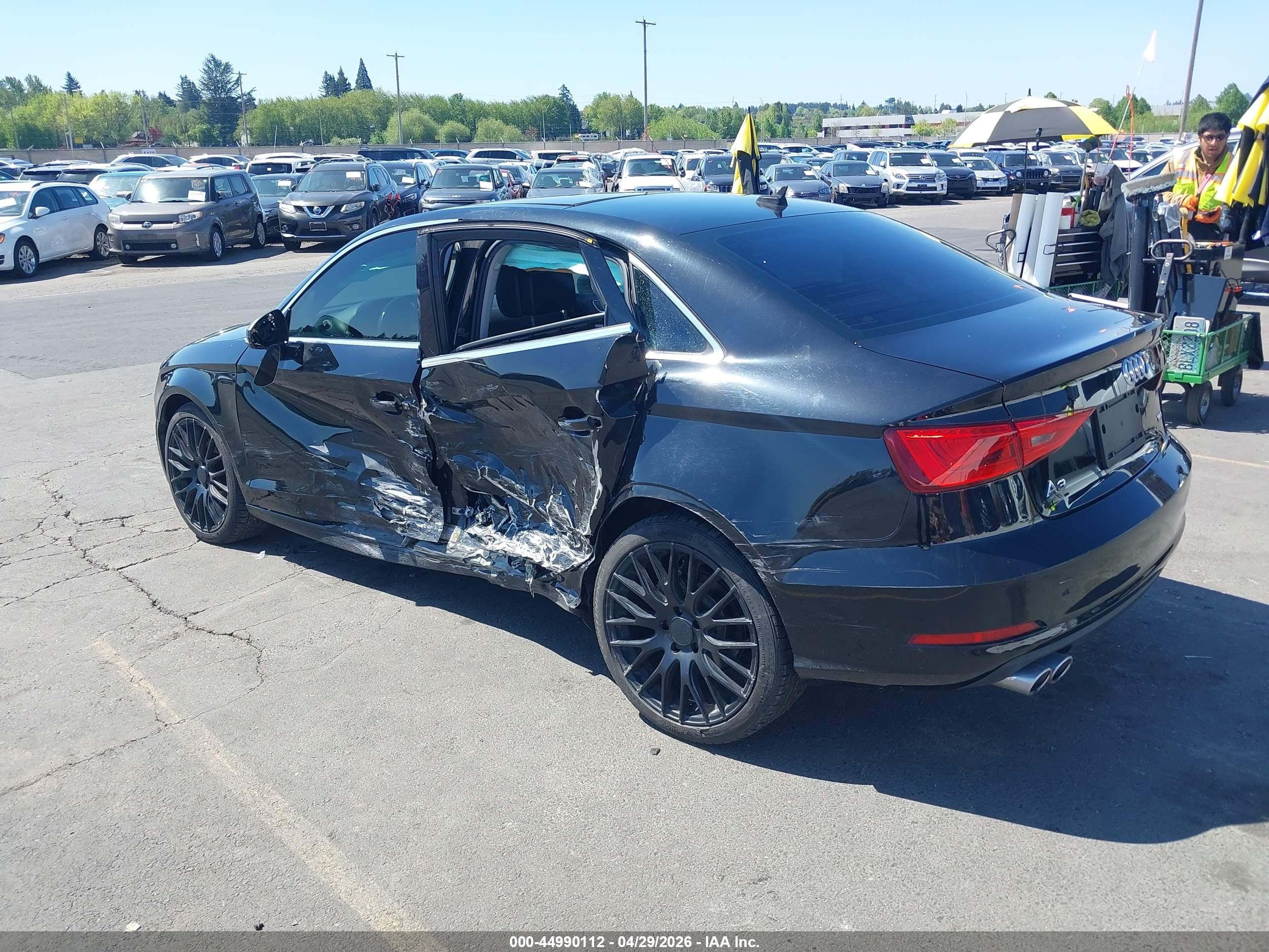 2015 Audi A3 2.0 Tdi Premium Black vin: WAUCJGFF0F1071908