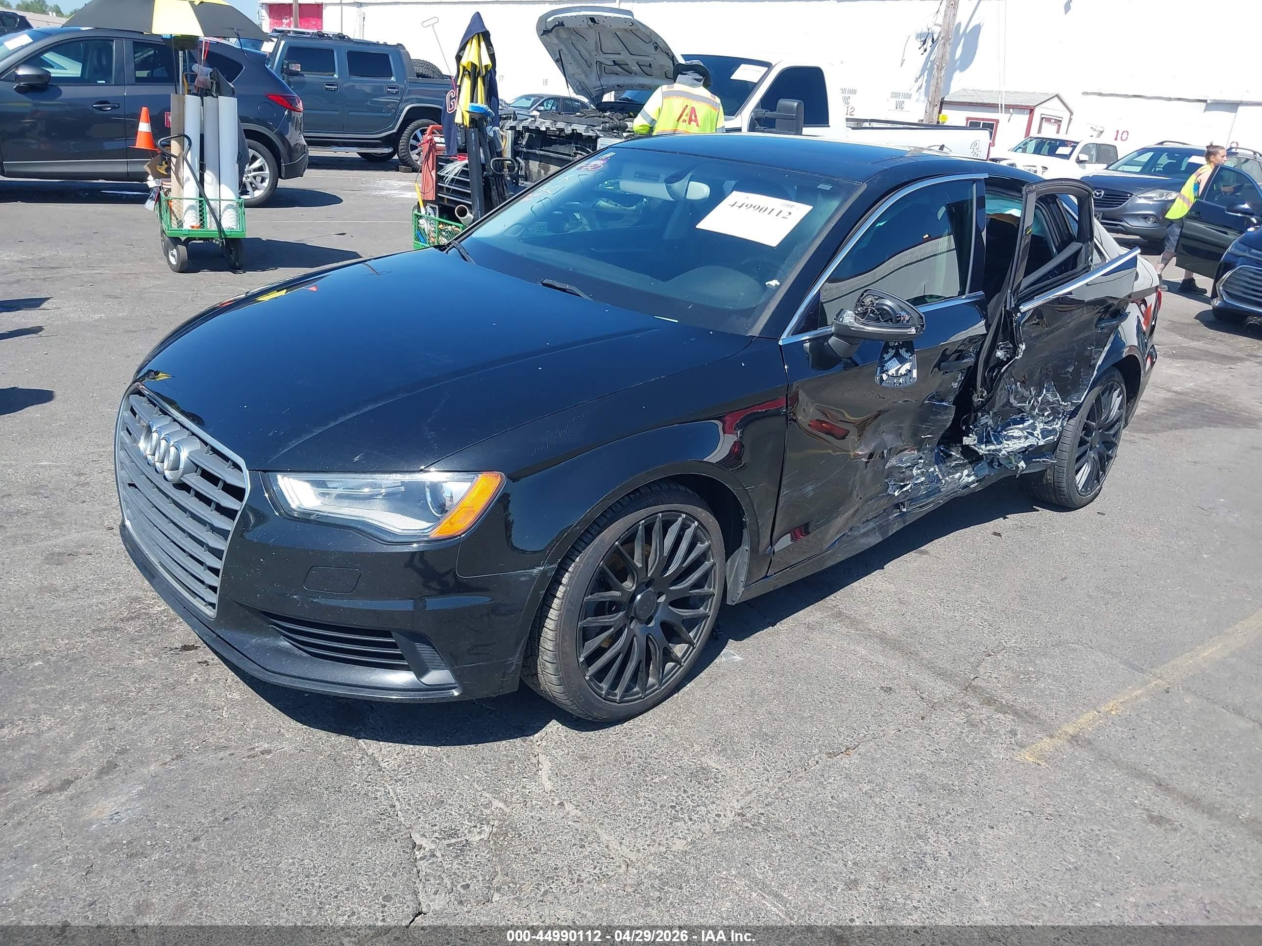 2015 Audi A3 2.0 Tdi Premium Black vin: WAUCJGFF0F1071908