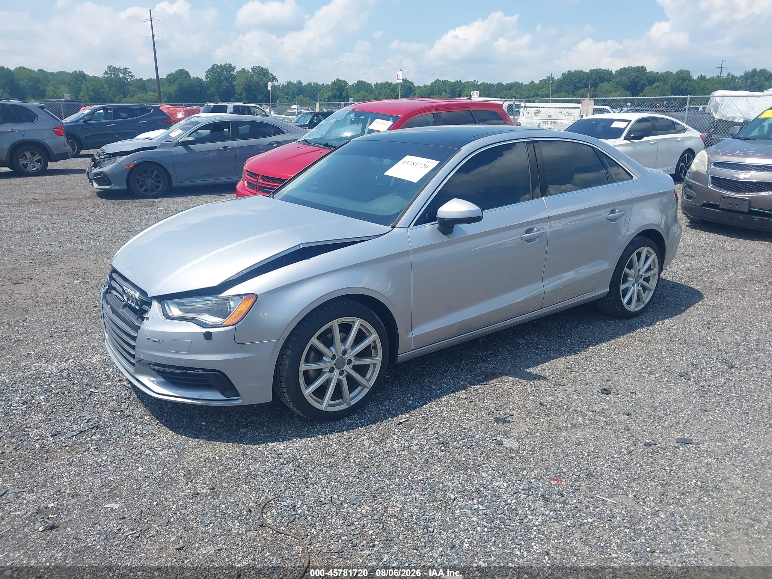 2015 Audi A3 2.0 Tdi Premium Silver vin: WAUCJGFF5F1062850