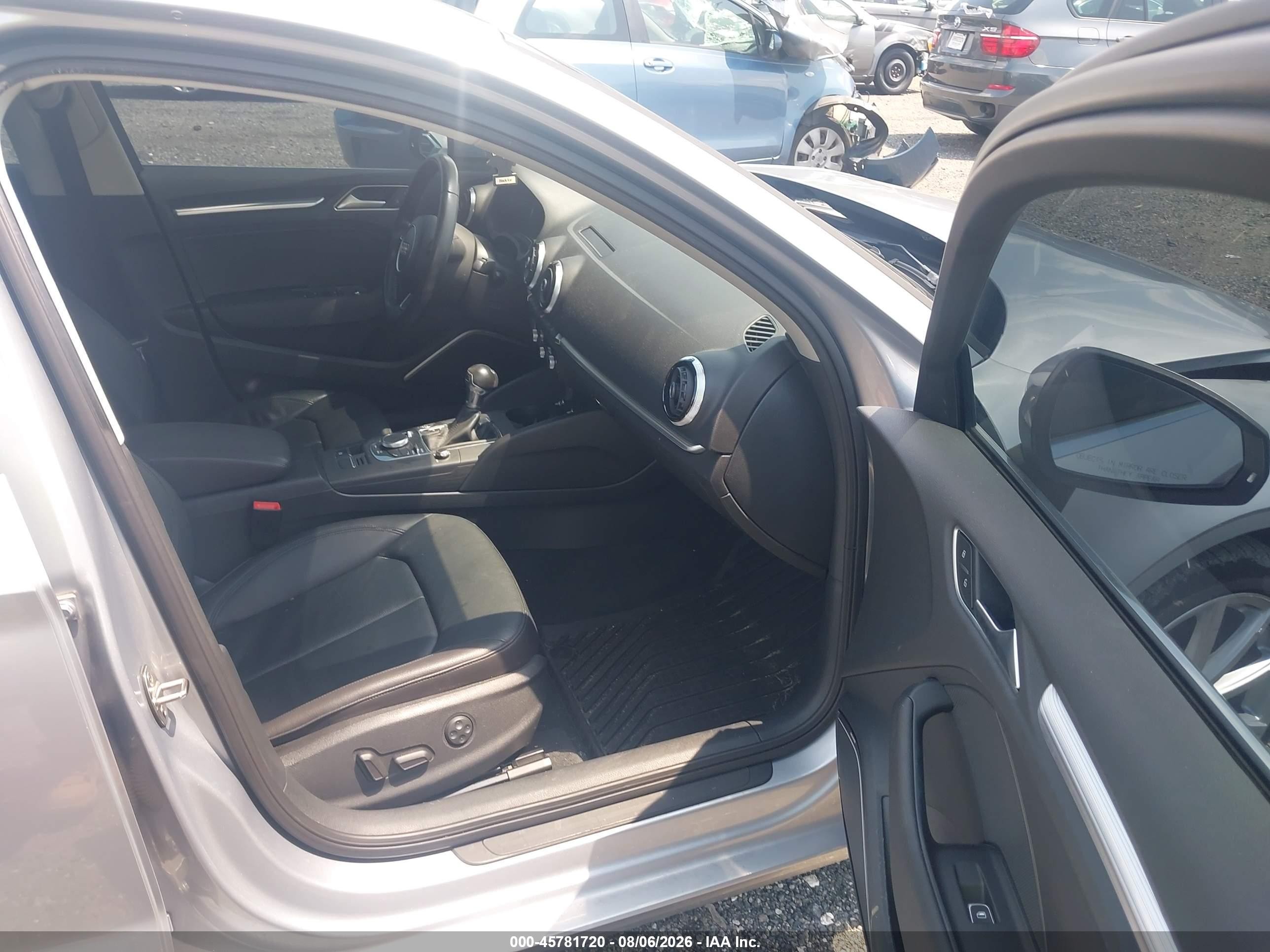 2015 Audi A3 2.0 Tdi Premium Silver vin: WAUCJGFF5F1062850