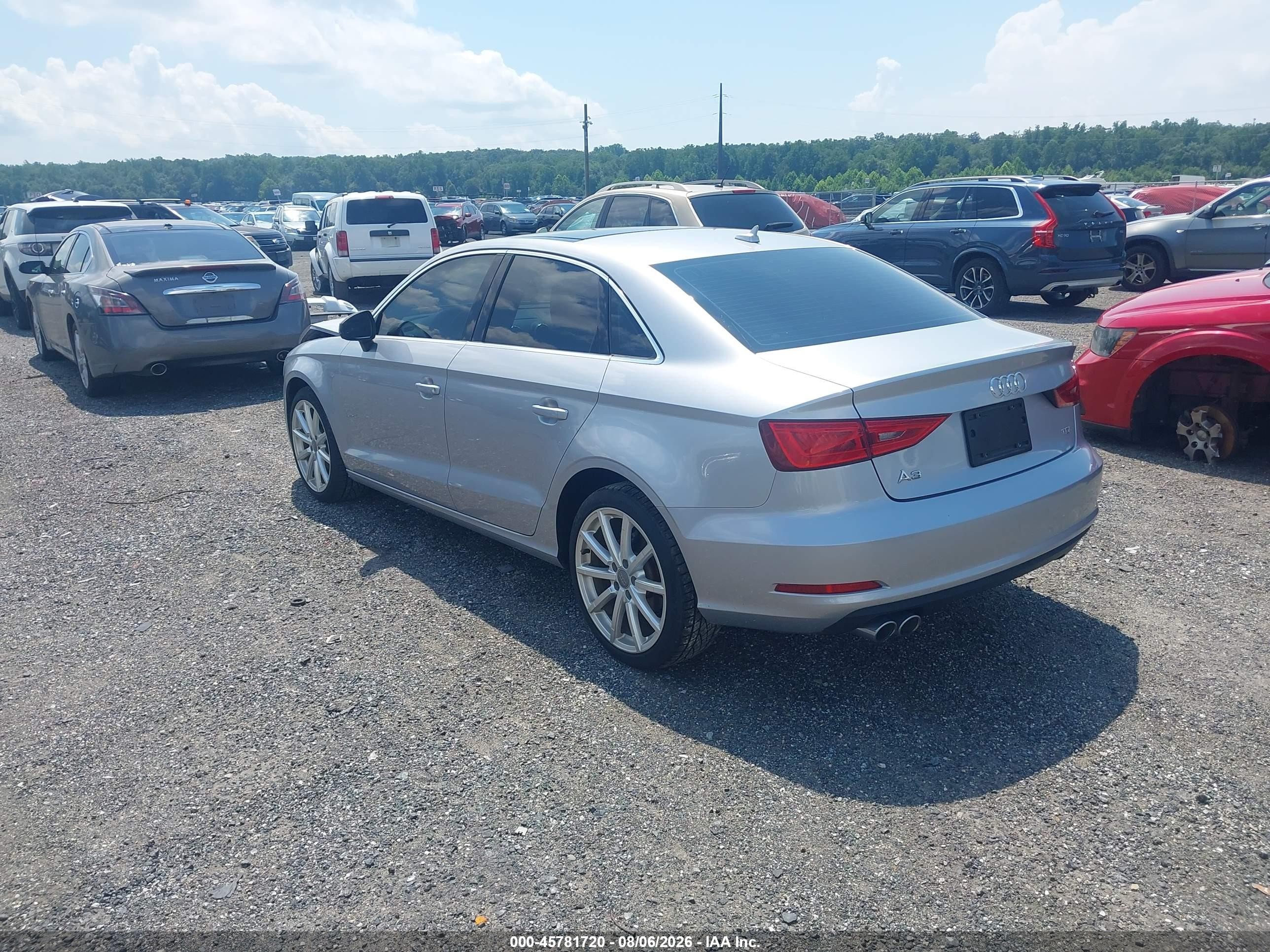 2015 Audi A3 2.0 Tdi Premium Silver vin: WAUCJGFF5F1062850