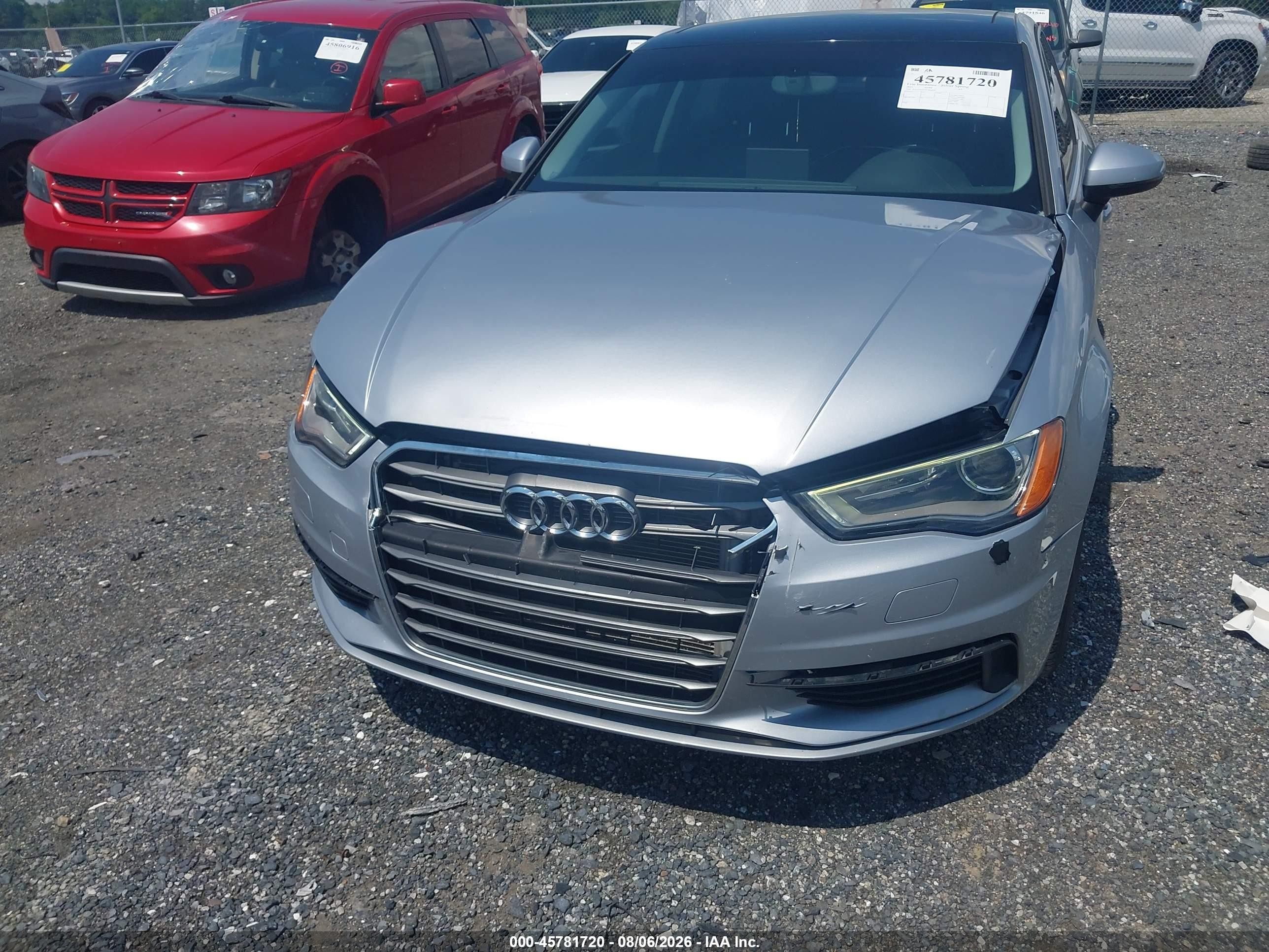 2015 Audi A3 2.0 Tdi Premium Silver vin: WAUCJGFF5F1062850