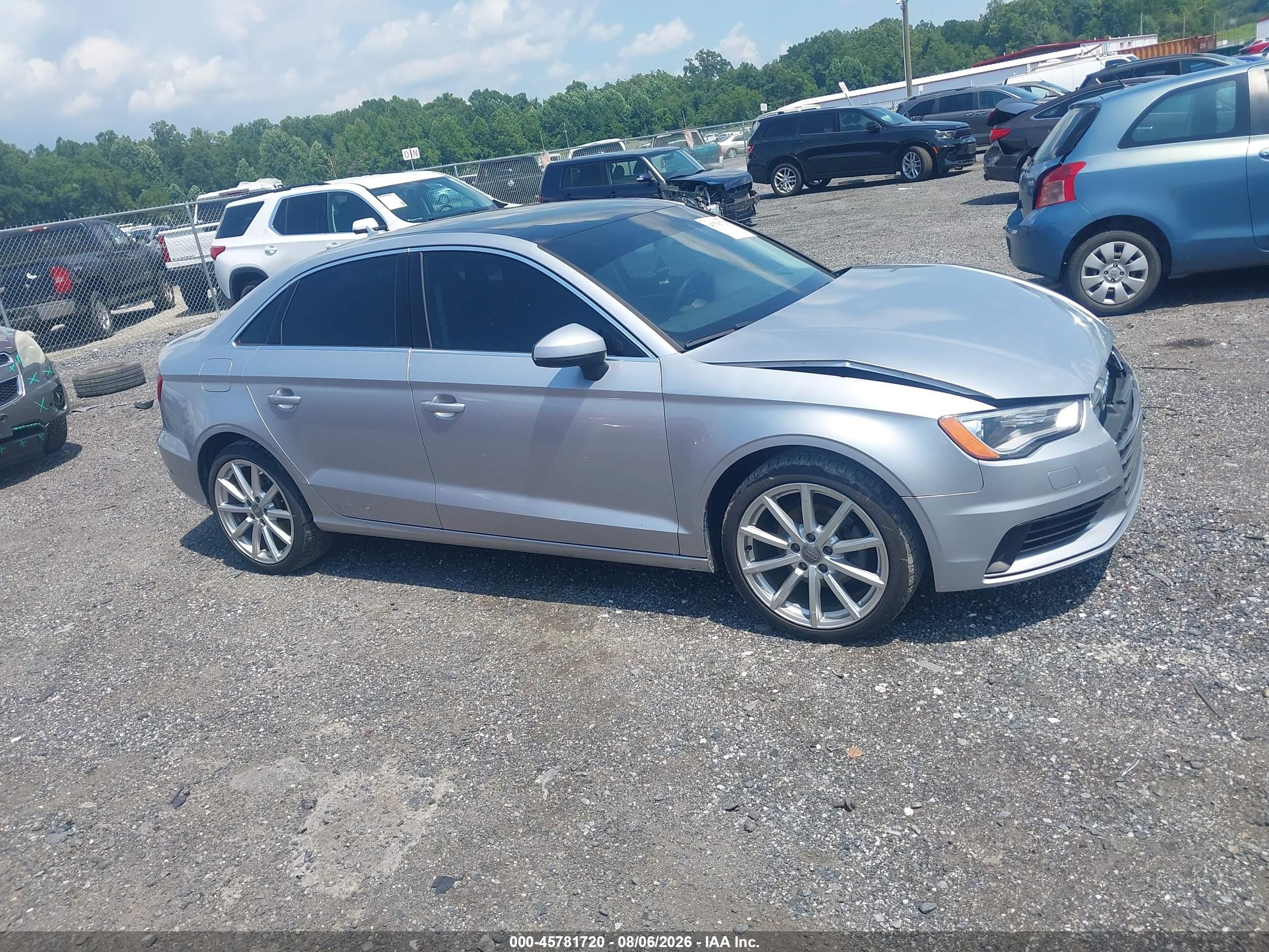 2015 Audi A3 2.0 Tdi Premium Silver vin: WAUCJGFF5F1062850