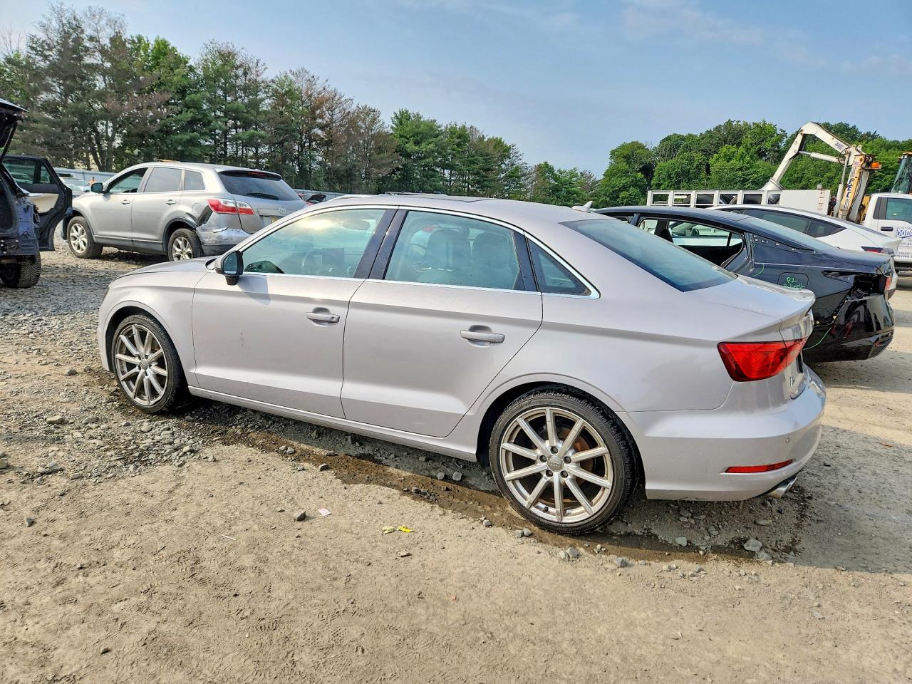 2015 Audi A3 Premium Plus Silver vin: WAUCJGFF6F1081584