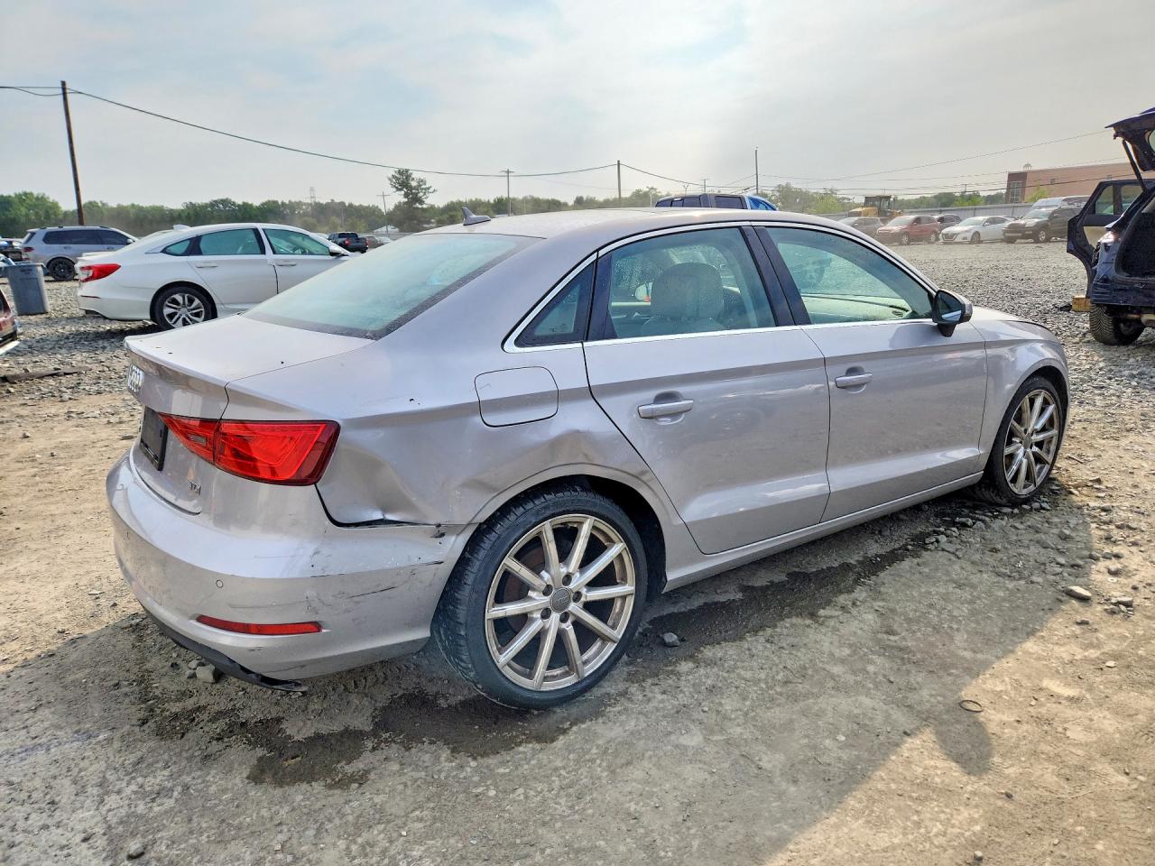 2015 Audi A3 Premium Plus Silver vin: WAUCJGFF6F1081584