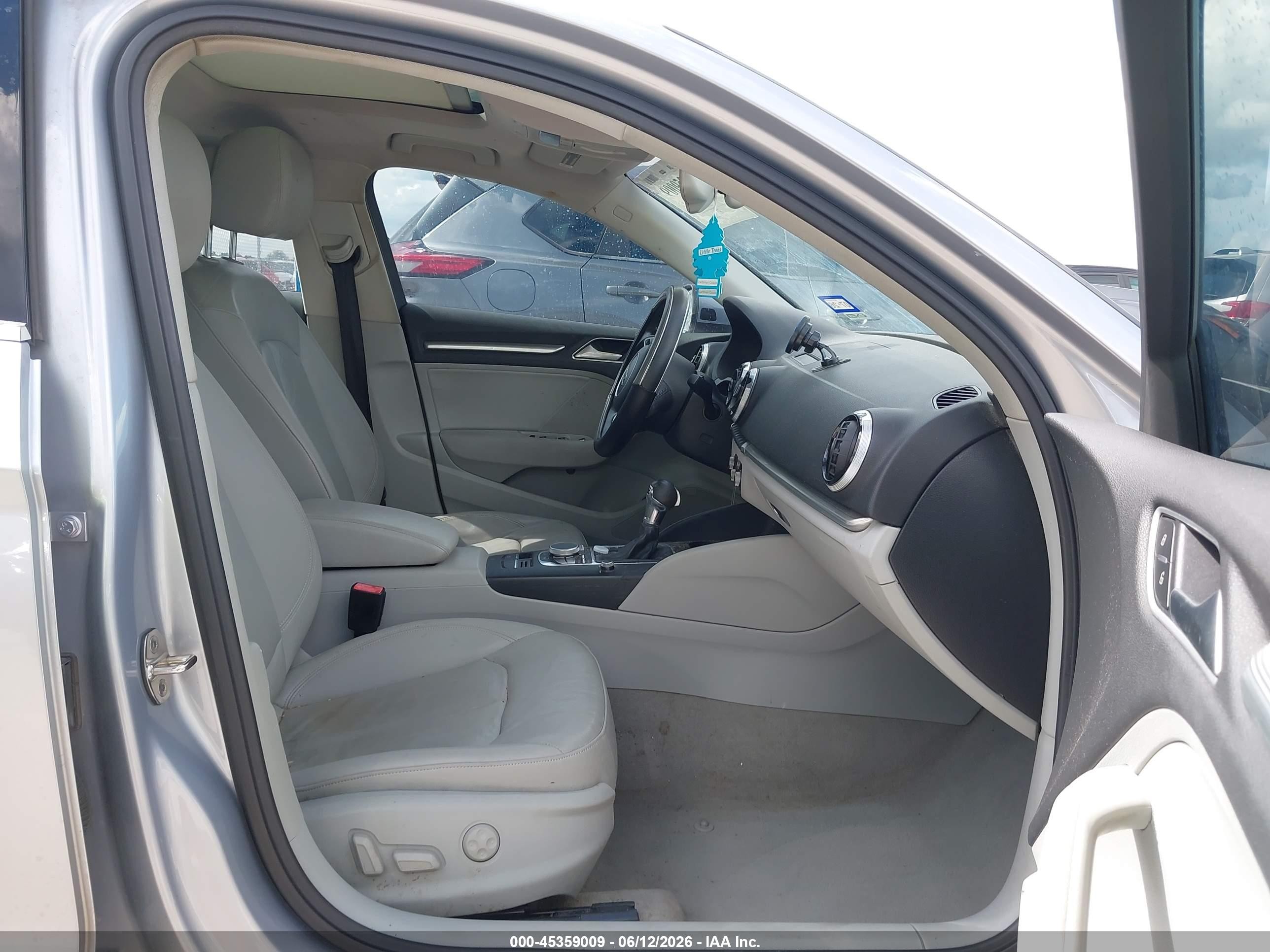 2015 Audi A3 2.0 Tdi Premium Gray vin: WAUCJGFF6F1139970