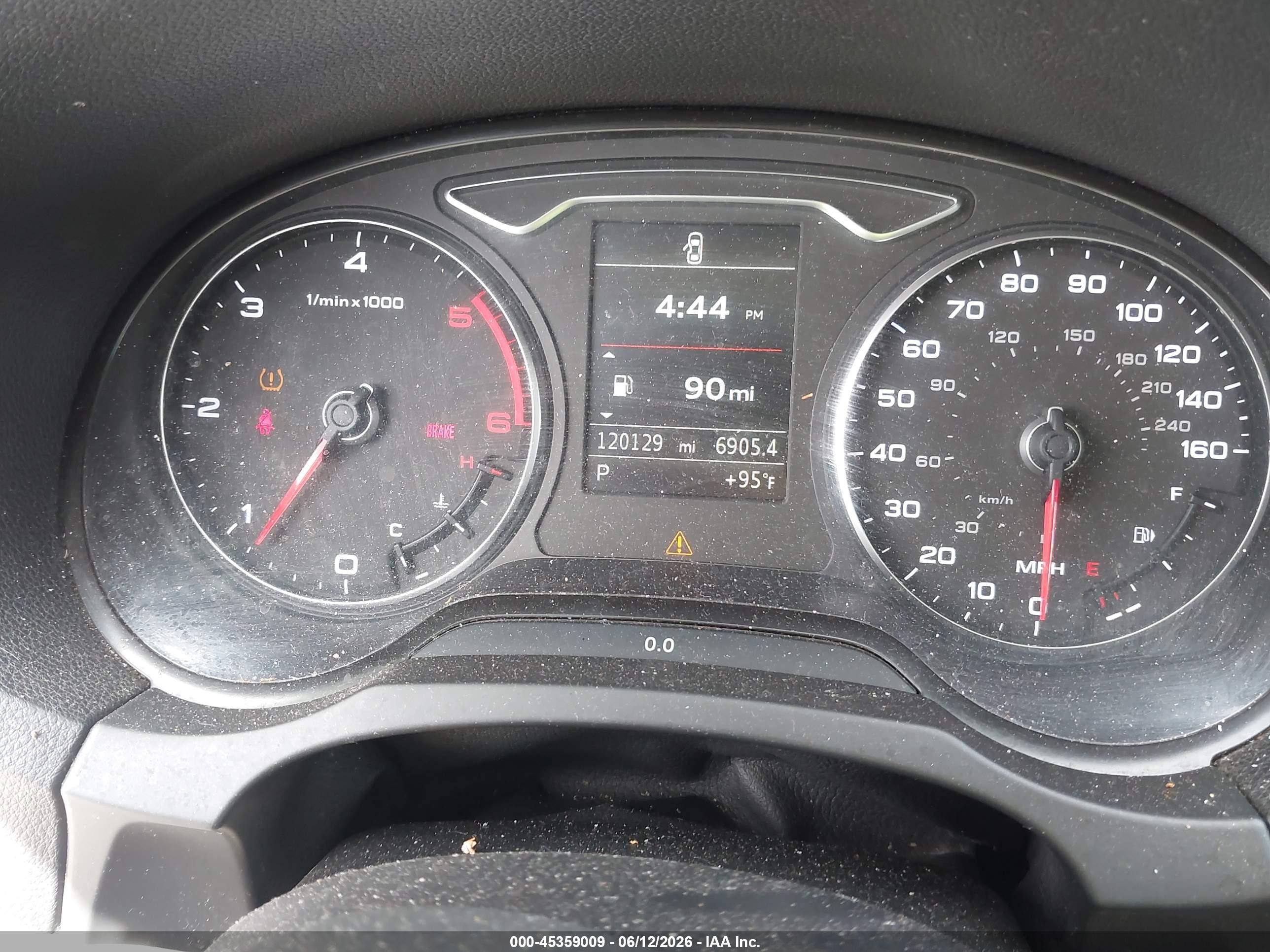 2015 Audi A3 2.0 Tdi Premium Gray vin: WAUCJGFF6F1139970
