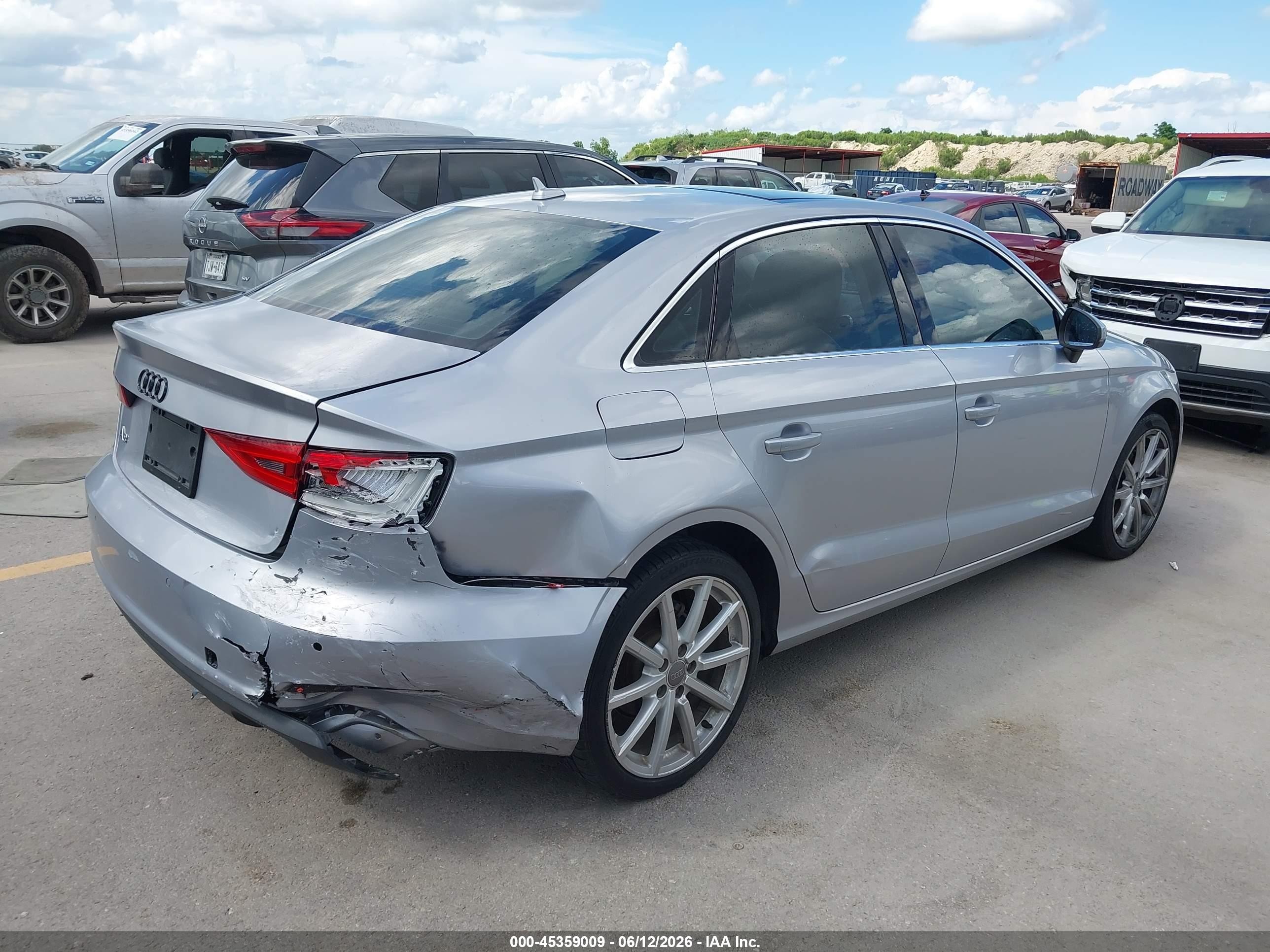 2015 Audi A3 2.0 Tdi Premium Gray vin: WAUCJGFF6F1139970