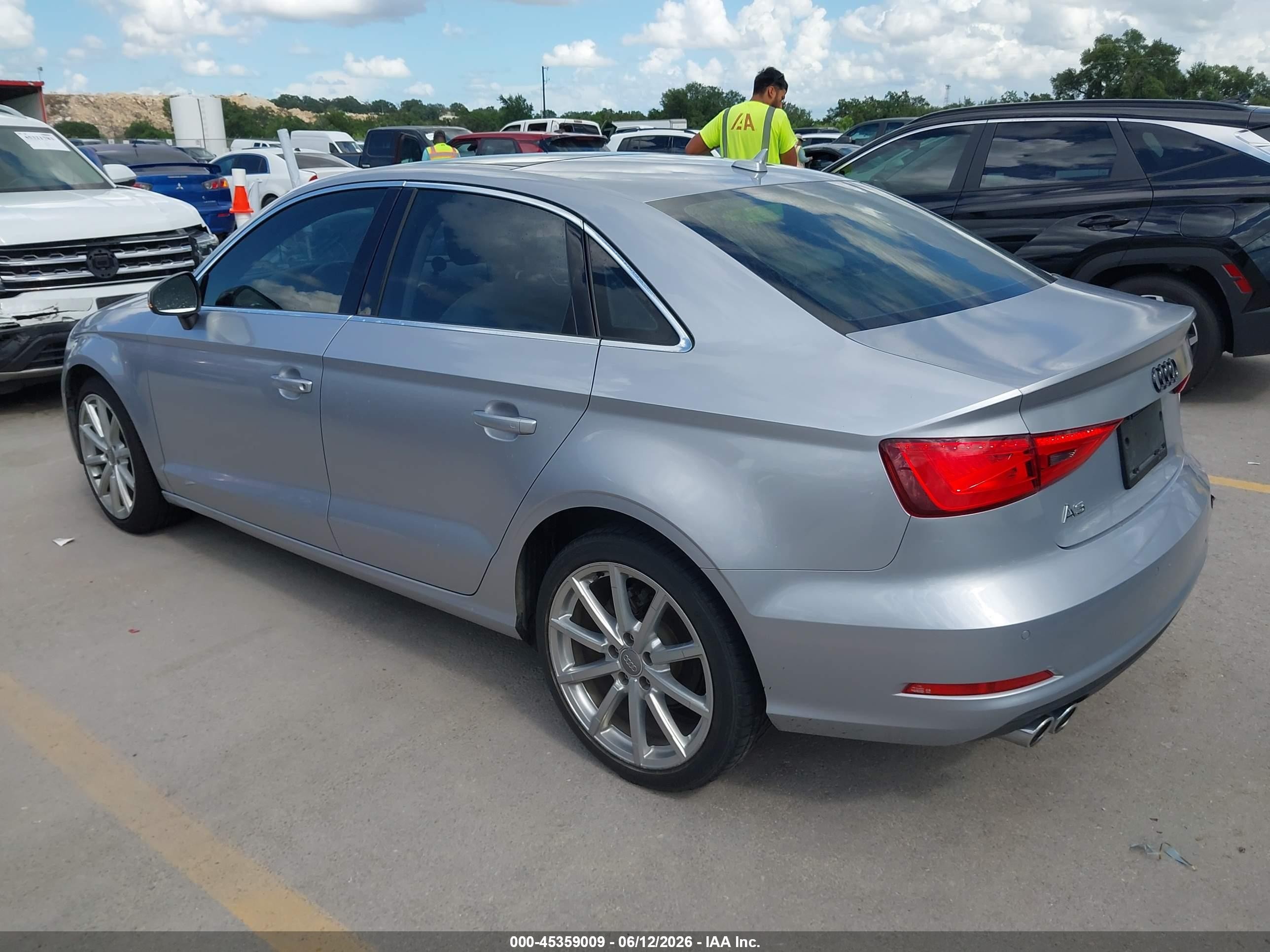 2015 Audi A3 2.0 Tdi Premium Gray vin: WAUCJGFF6F1139970