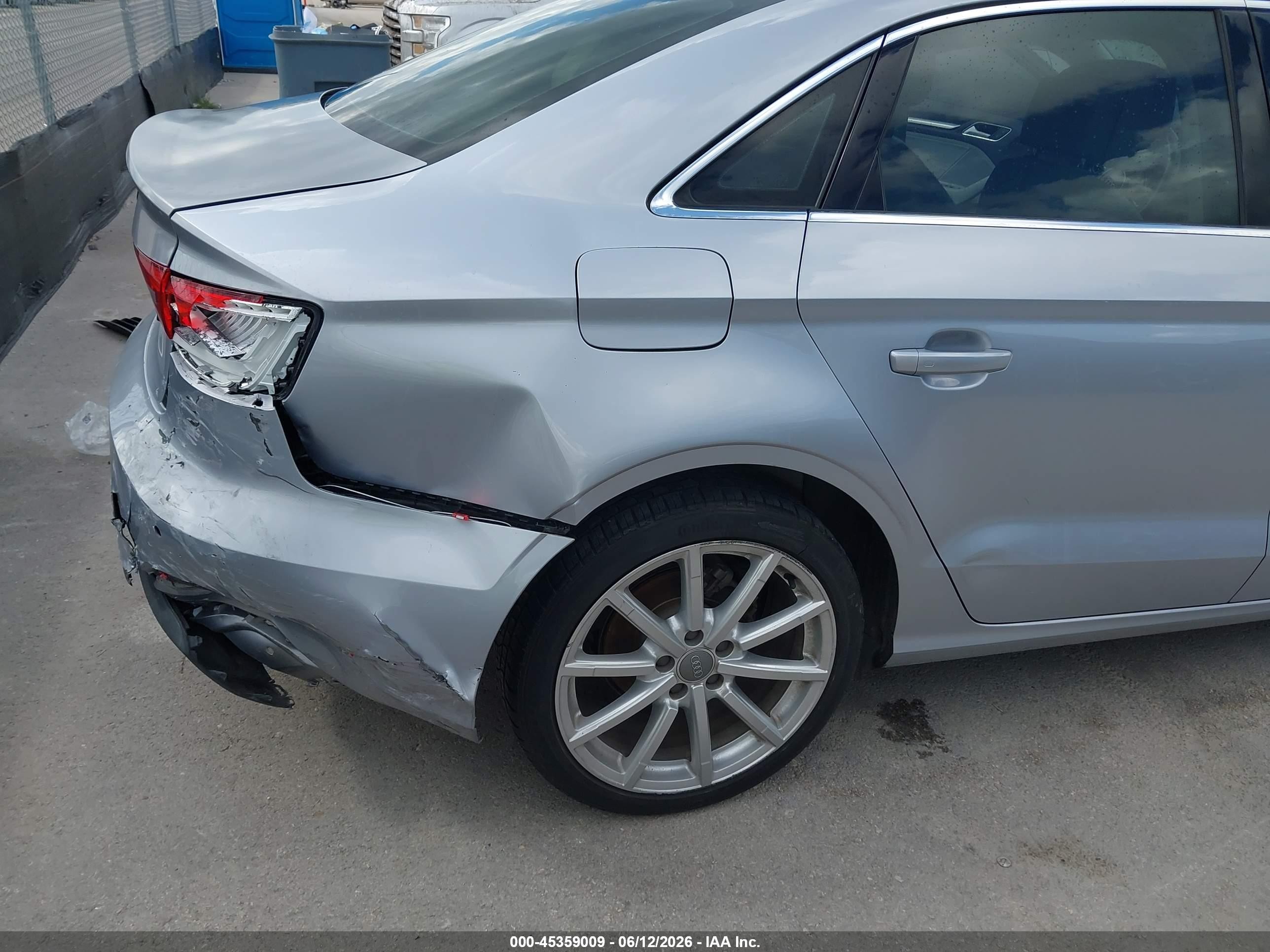 2015 Audi A3 2.0 Tdi Premium Gray vin: WAUCJGFF6F1139970