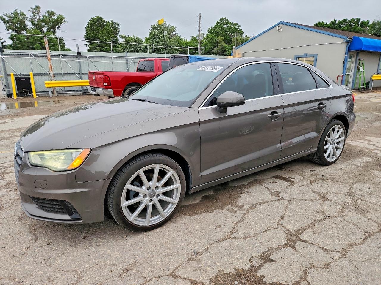 2015 Audi A3 Premium Plus Gray vin: WAUCJGFF7F1071906