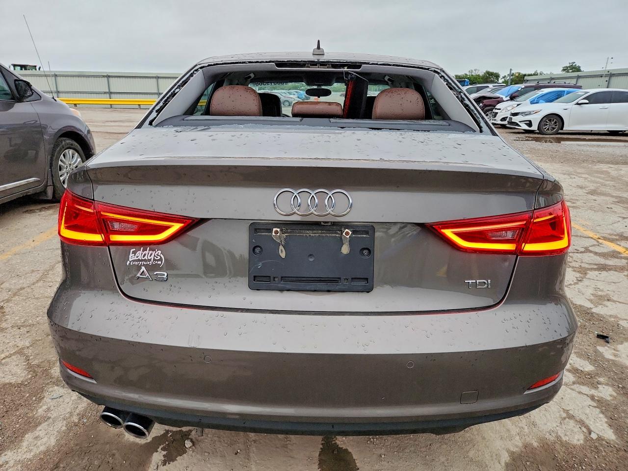 2015 Audi A3 Premium Plus Gray vin: WAUCJGFF7F1071906