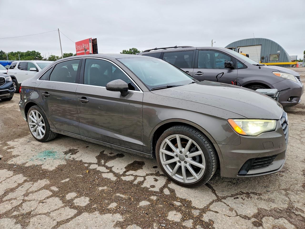 2015 Audi A3 Premium Plus Gray vin: WAUCJGFF7F1071906