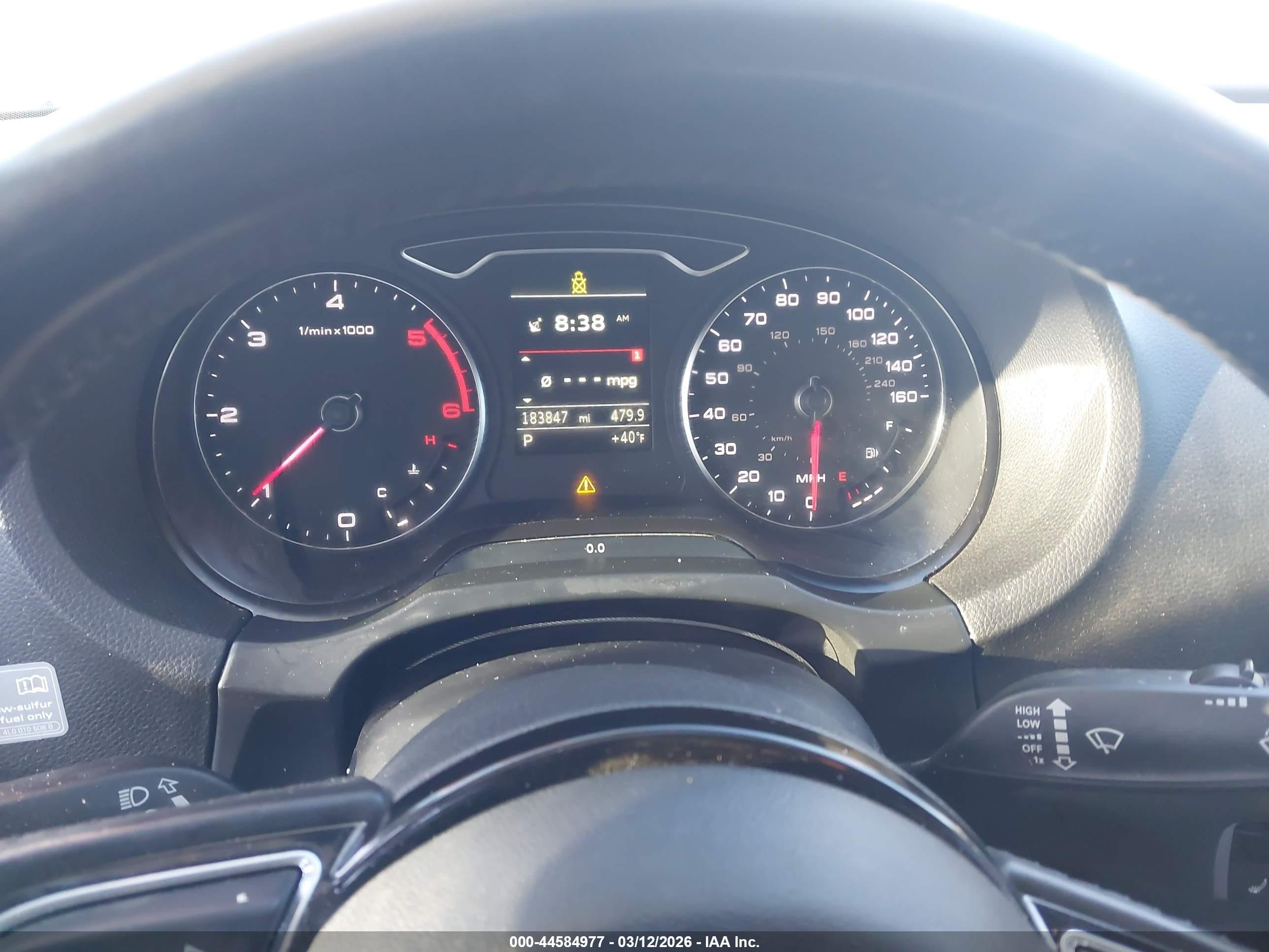 2015 Audi A3 2.0 Tdi Premium Silver vin: WAUCJGFF8F1076208