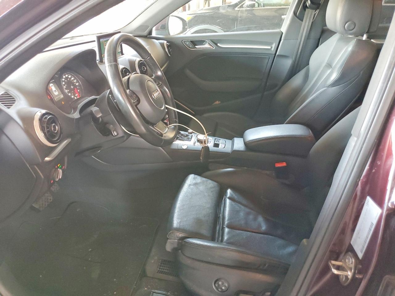 2015 Audi A3 Premium Plus Maroon vin: WAUCJGFF9F1044304