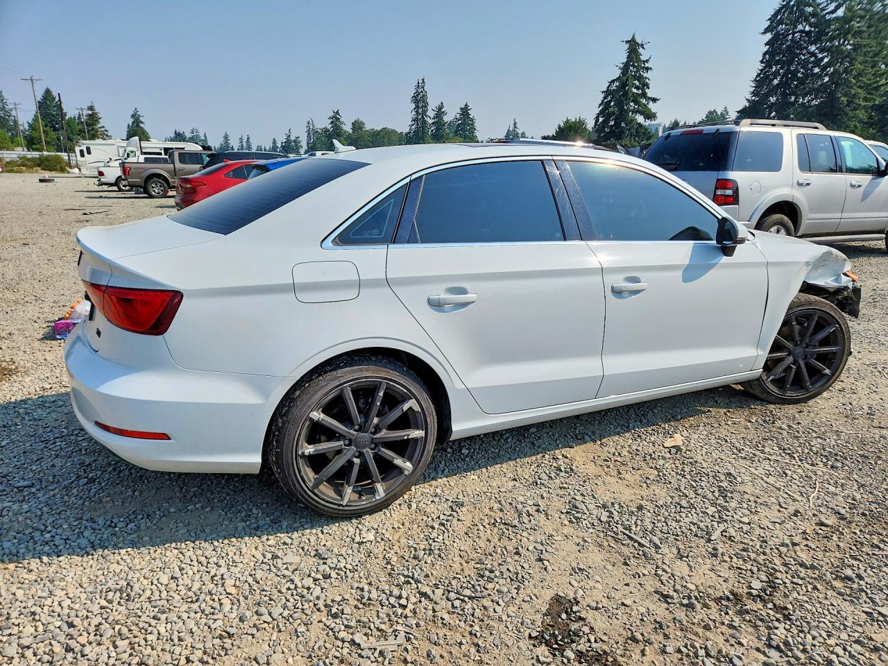 2015 Audi A3 Premium Plus White vin: WAUCJGFFXF1088473
