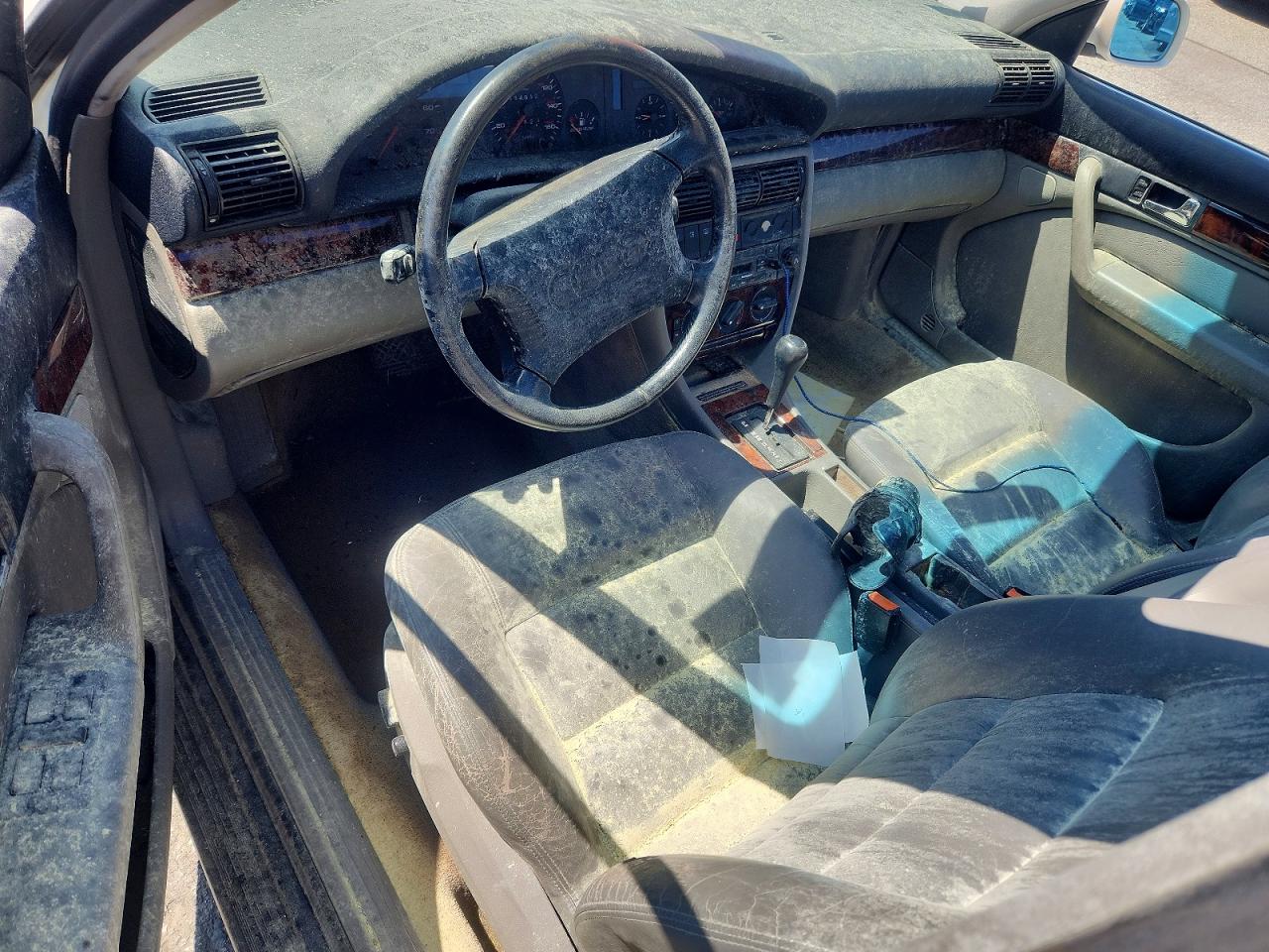 1994 Audi 100 S White vin: WAUCK84A9RN066195