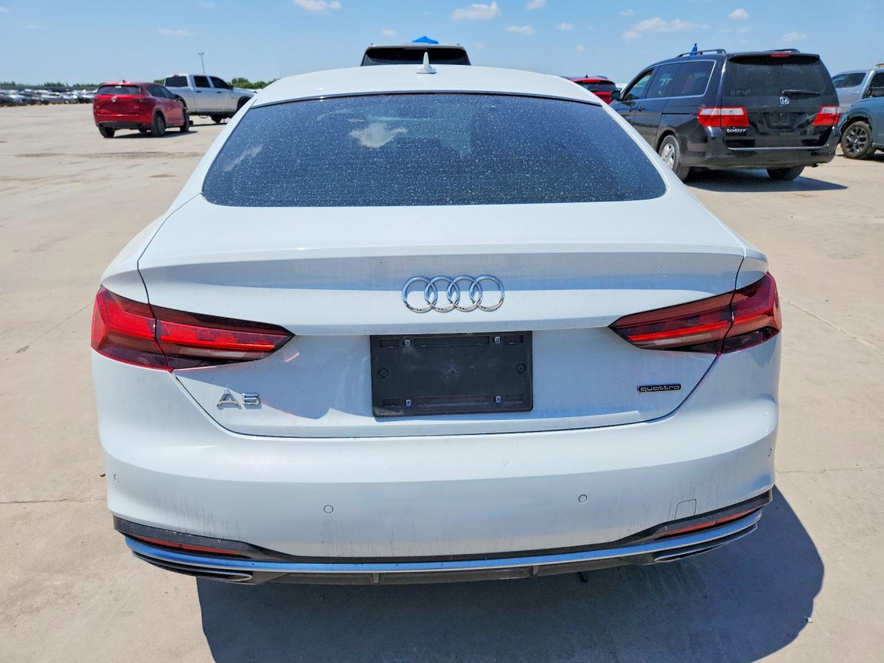 2020 Audi A5 Premium Plus White vin: WAUCNCF57LA003086