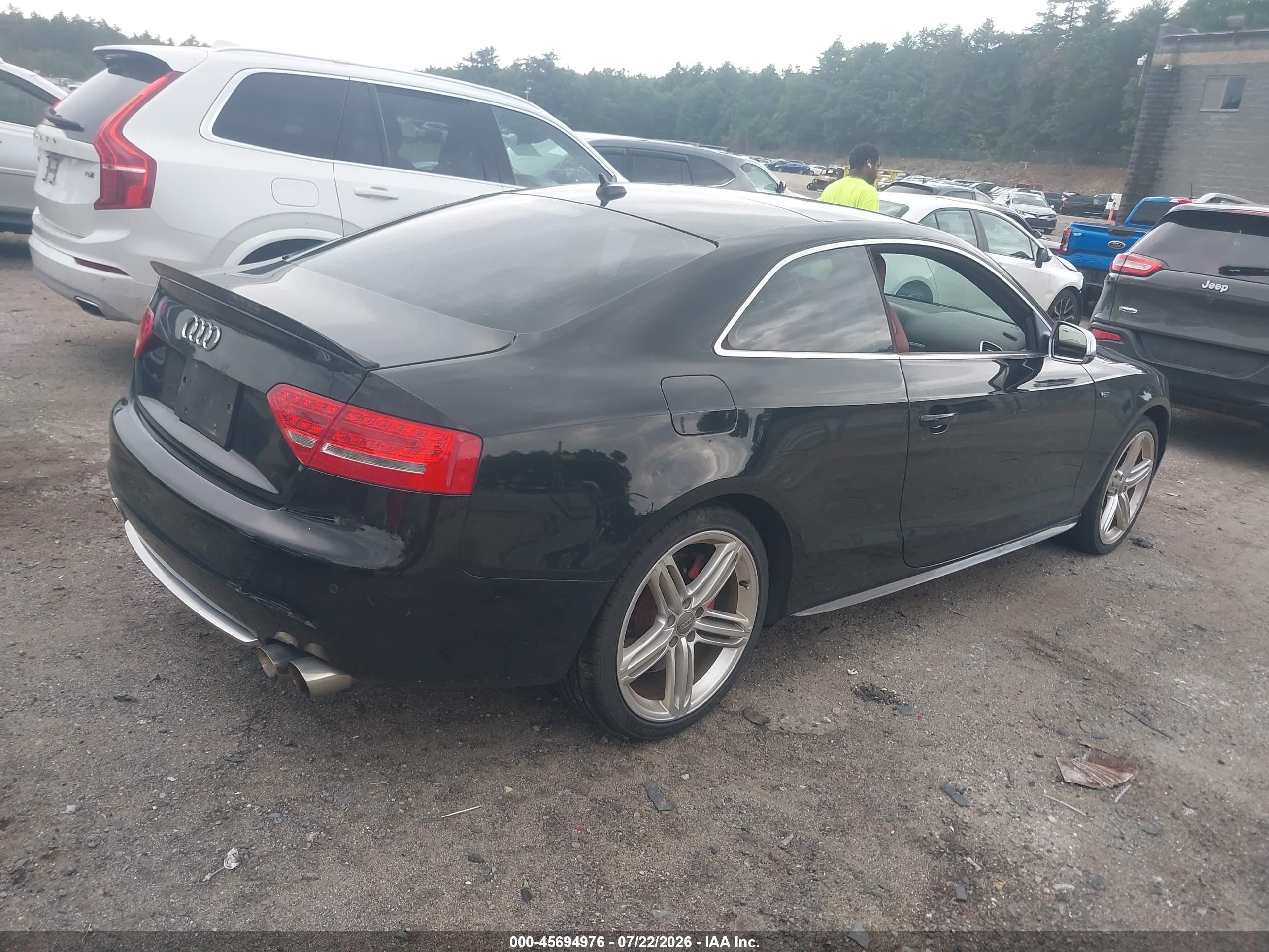 2012 Audi S5 Premium Plus Черный vin: WAUCVAFR0CA001431