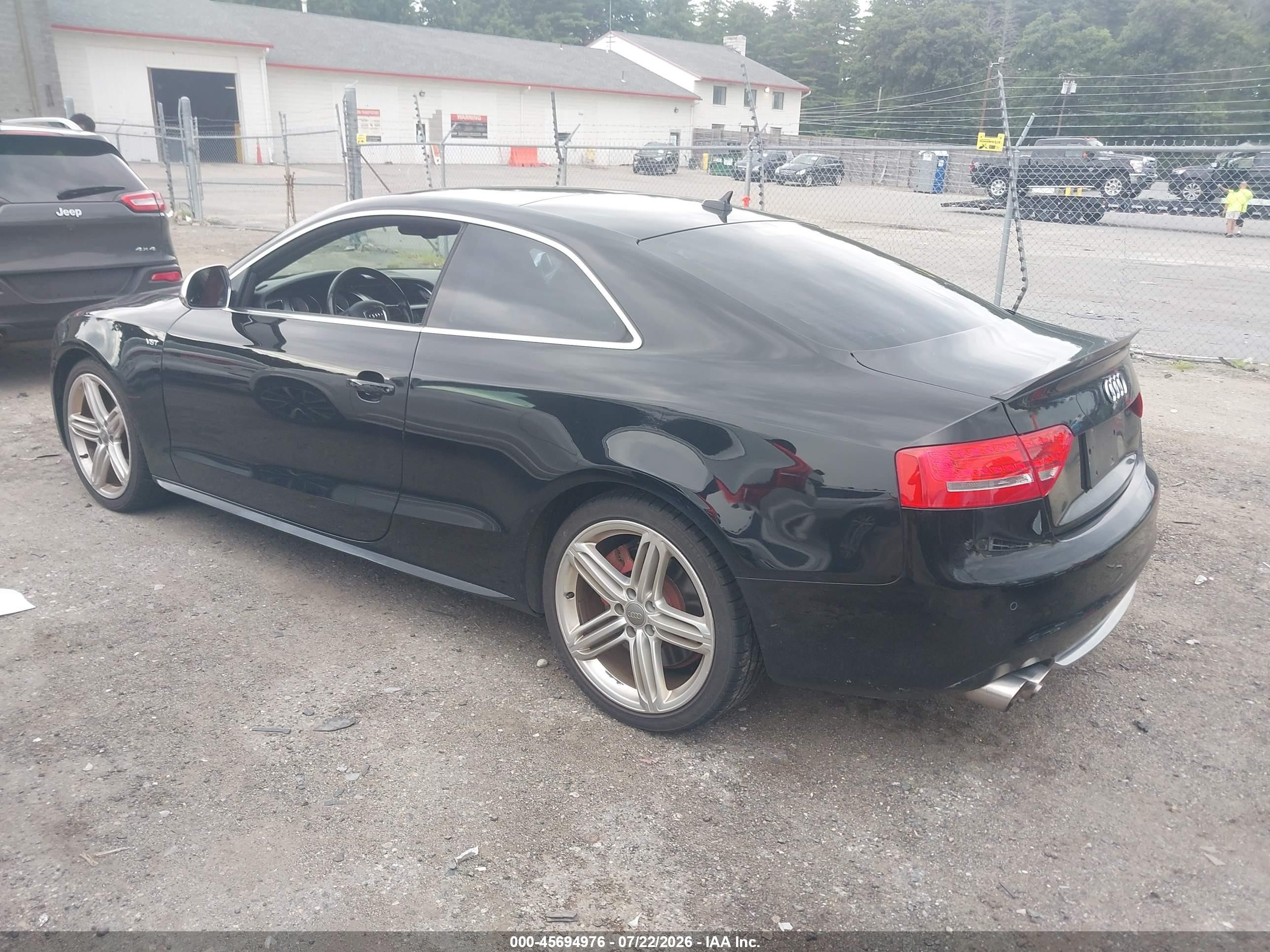 2012 Audi S5 Premium Plus Черный vin: WAUCVAFR0CA001431