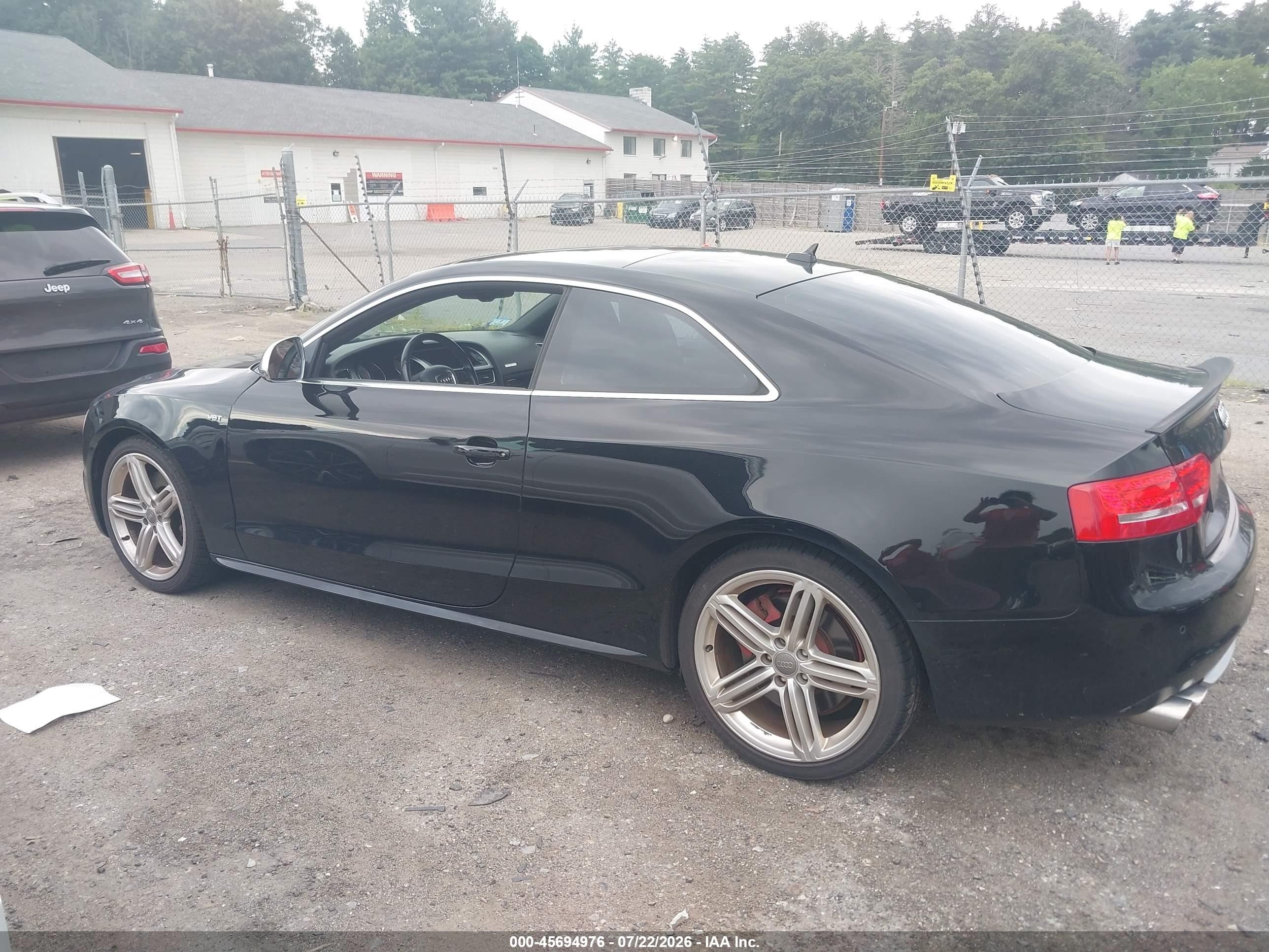 2012 Audi S5 Premium Plus Черный vin: WAUCVAFR0CA001431