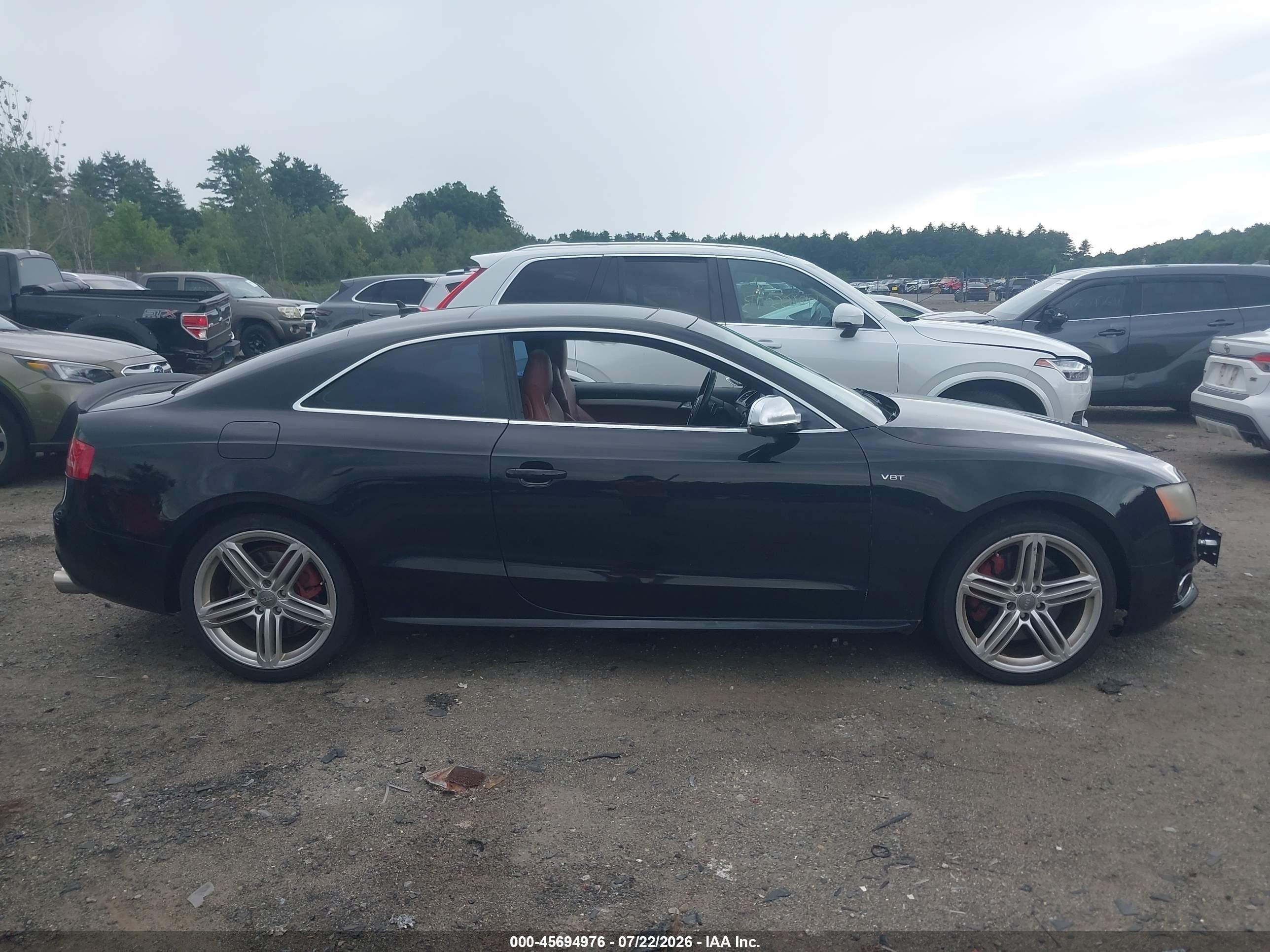 2012 Audi S5 Premium Plus Черный vin: WAUCVAFR0CA001431