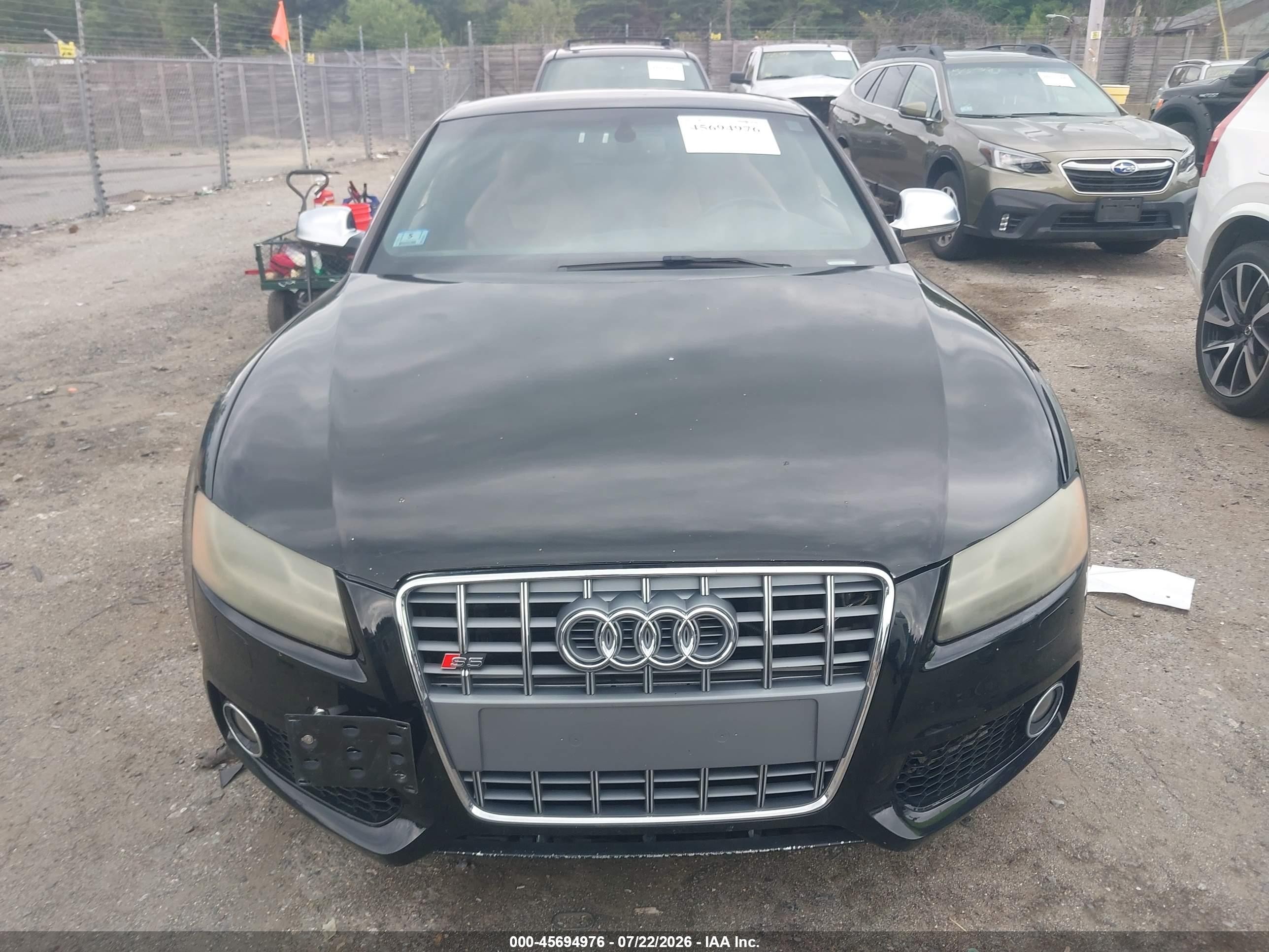 2012 Audi S5 Premium Plus Черный vin: WAUCVAFR0CA001431