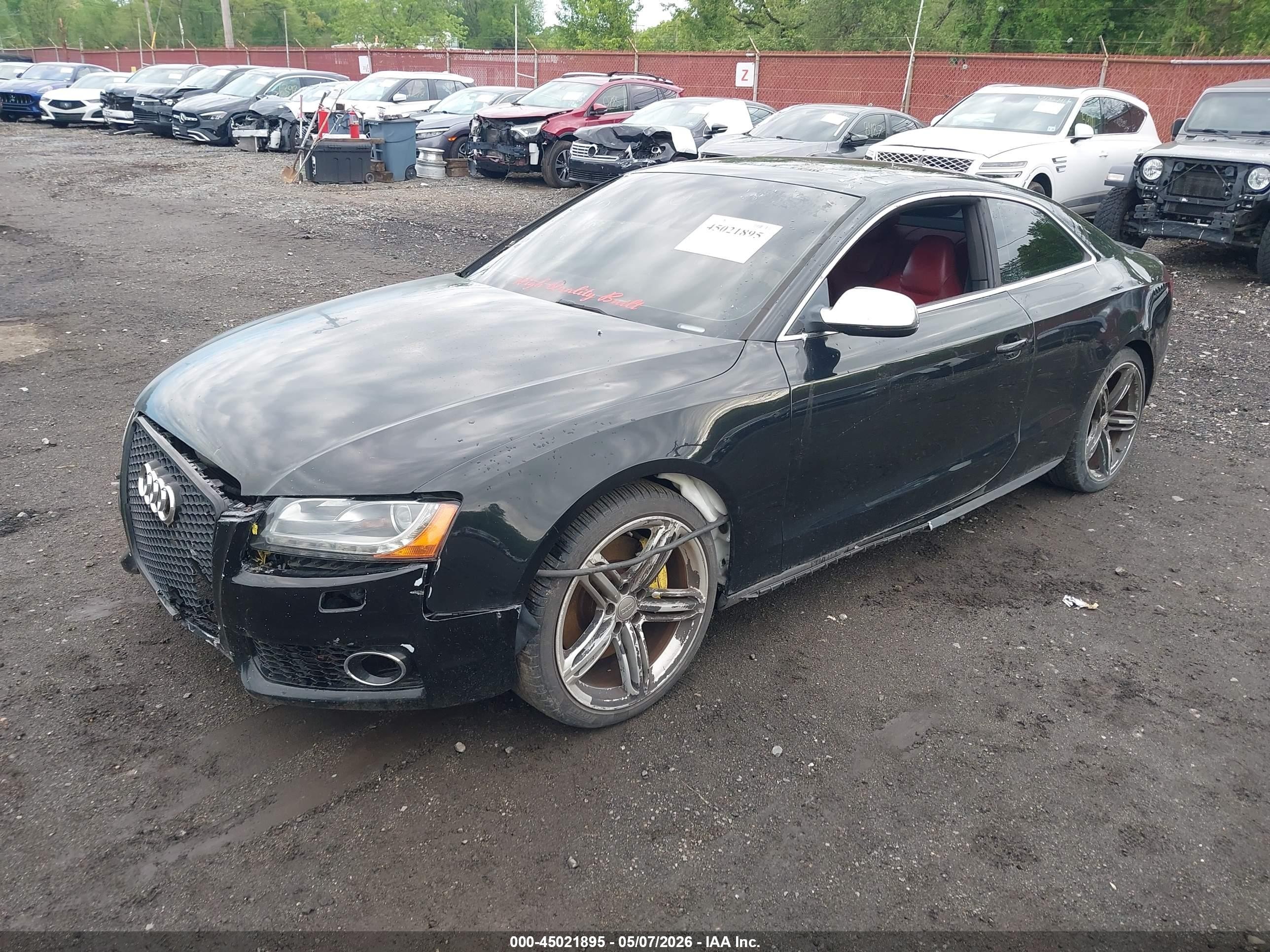 2010 Audi S5 4.2 Premium Plus Black vin: WAUCVAFR1AA061697