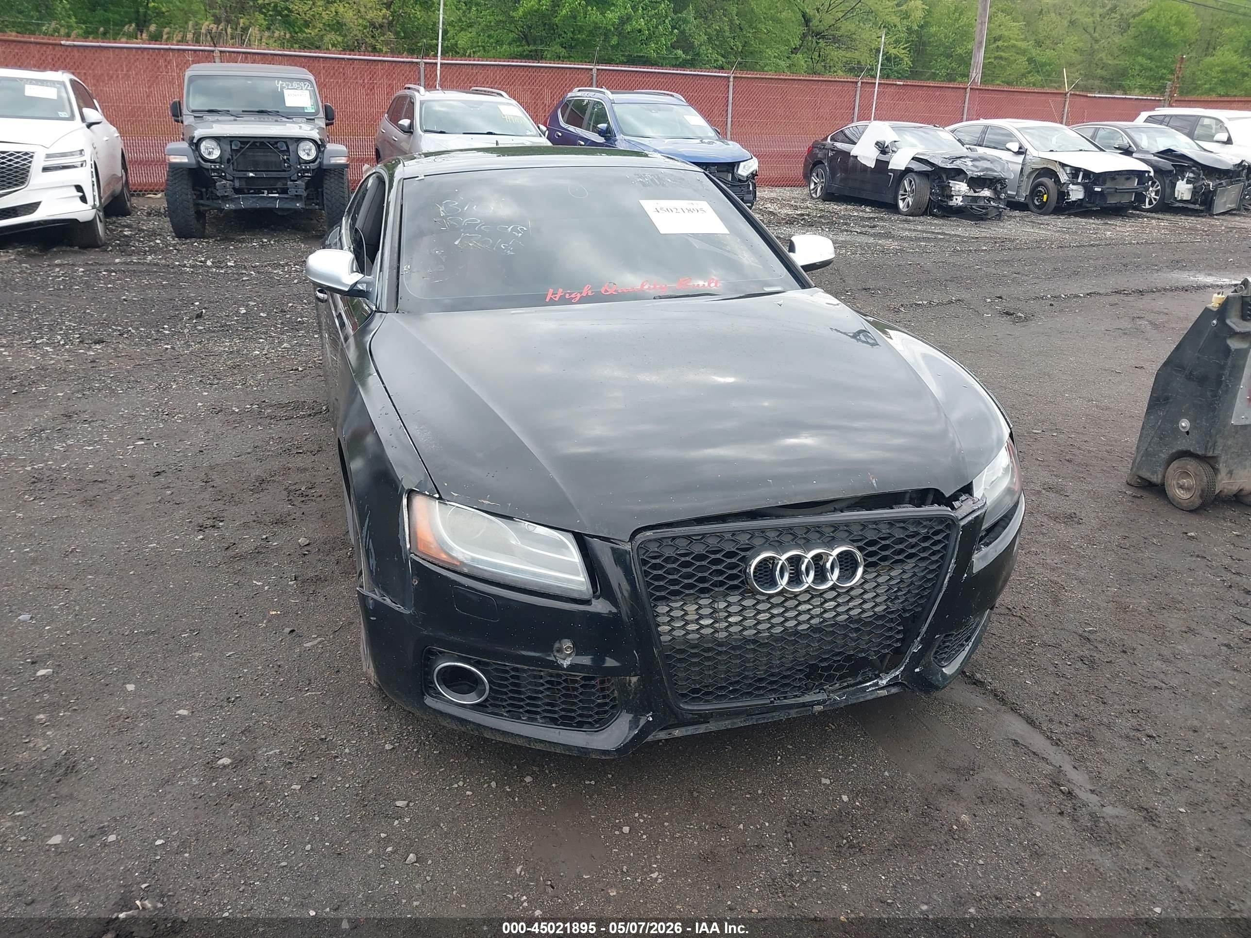 2010 Audi S5 4.2 Premium Plus Black vin: WAUCVAFR1AA061697