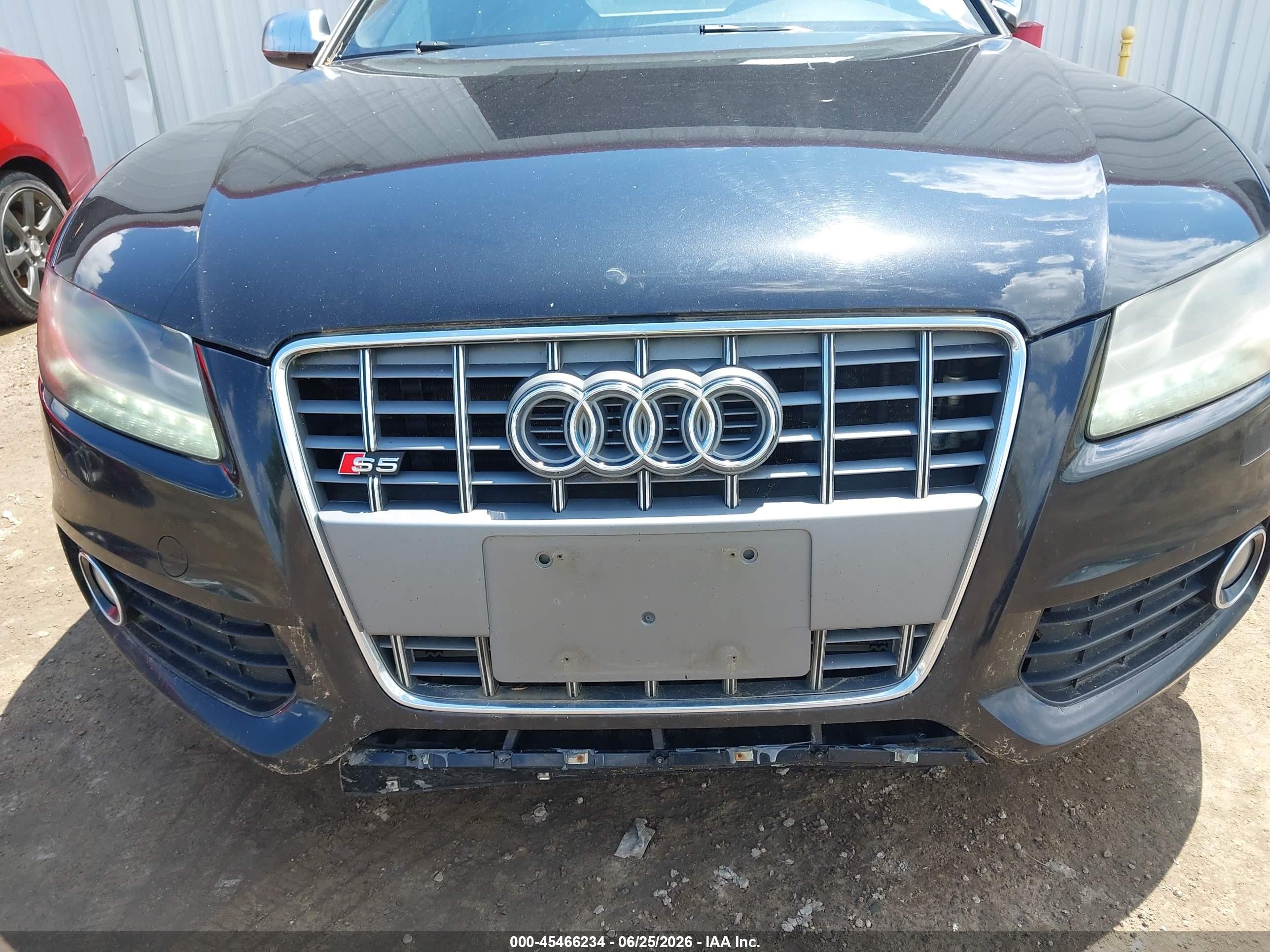 2012 Audi S5 Premium Plus Blue vin: WAUCVAFR2CA000880