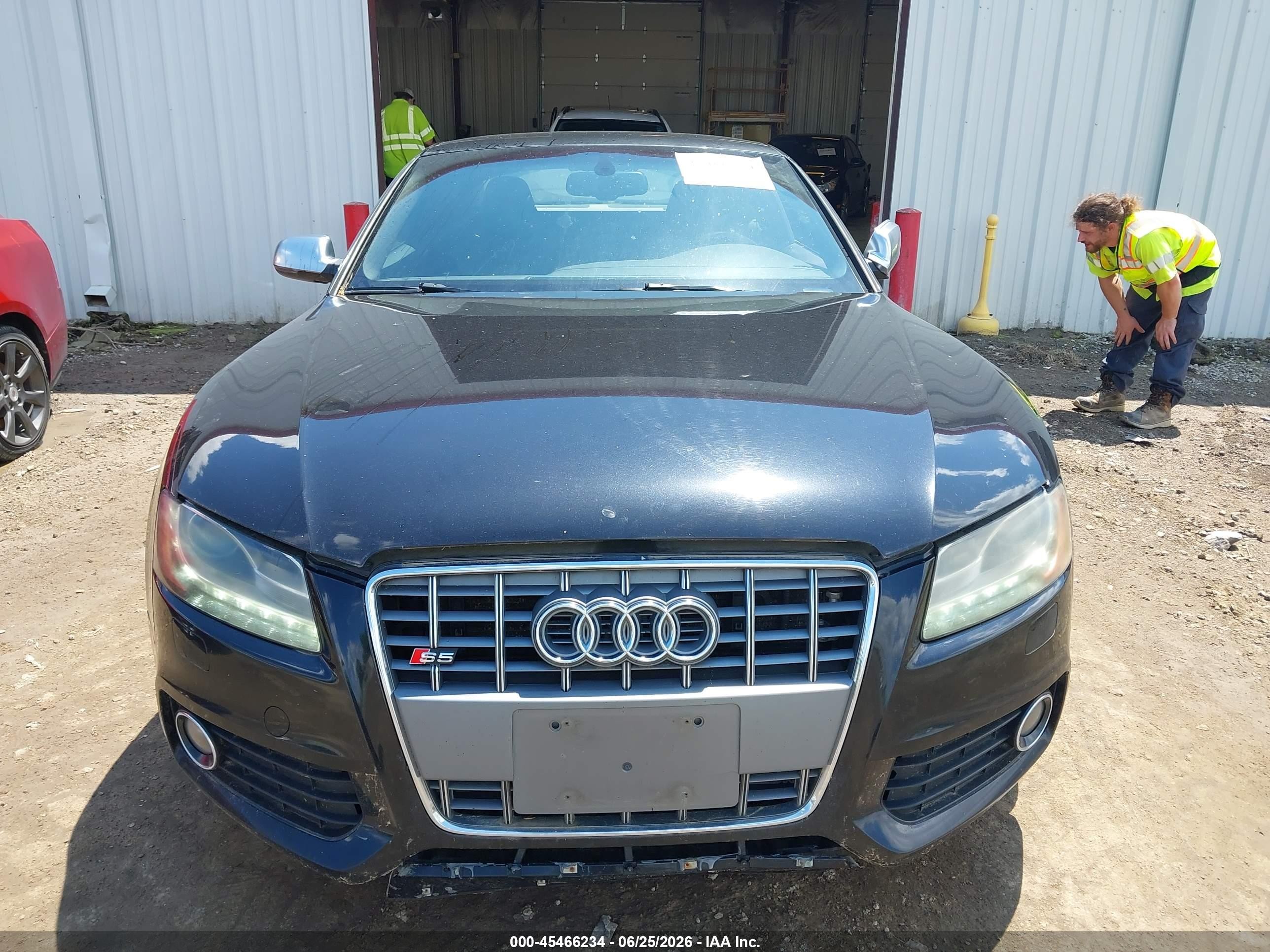 2012 Audi S5 Premium Plus Blue vin: WAUCVAFR2CA000880