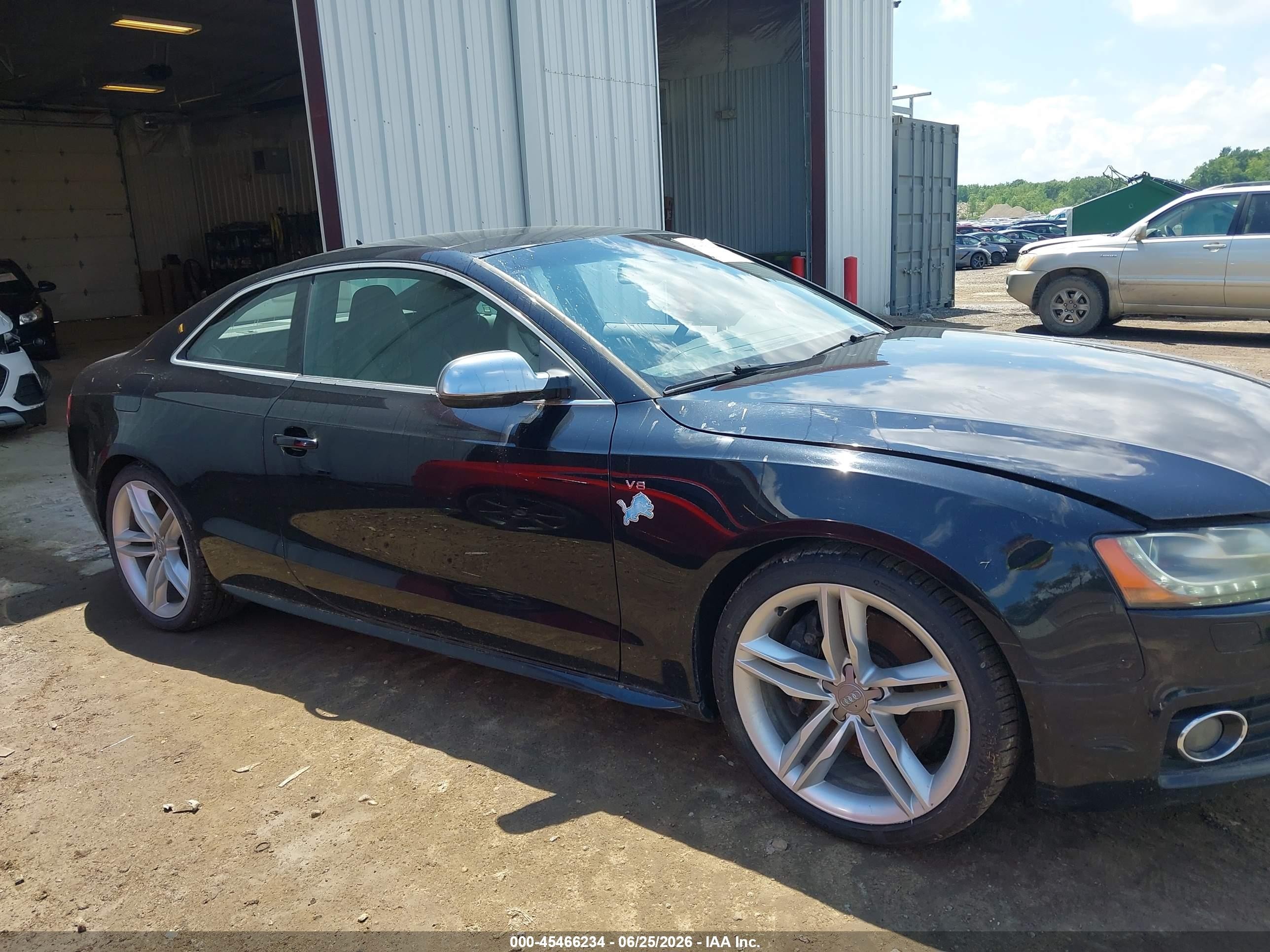 2012 Audi S5 Premium Plus Blue vin: WAUCVAFR2CA000880
