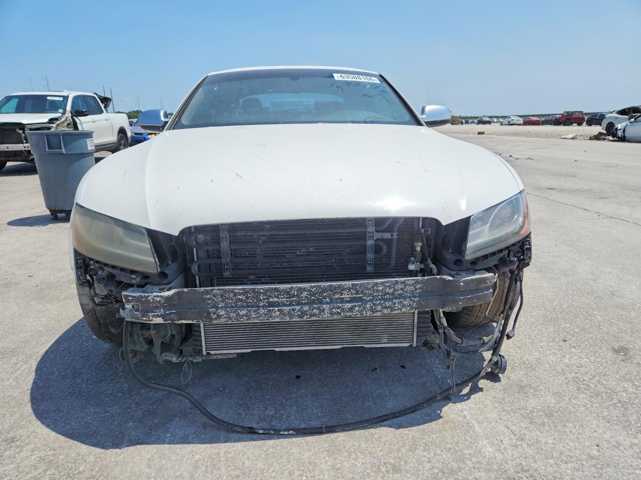 2011 Audi S5 Premium Plus White vin: WAUCVAFR6BA019298