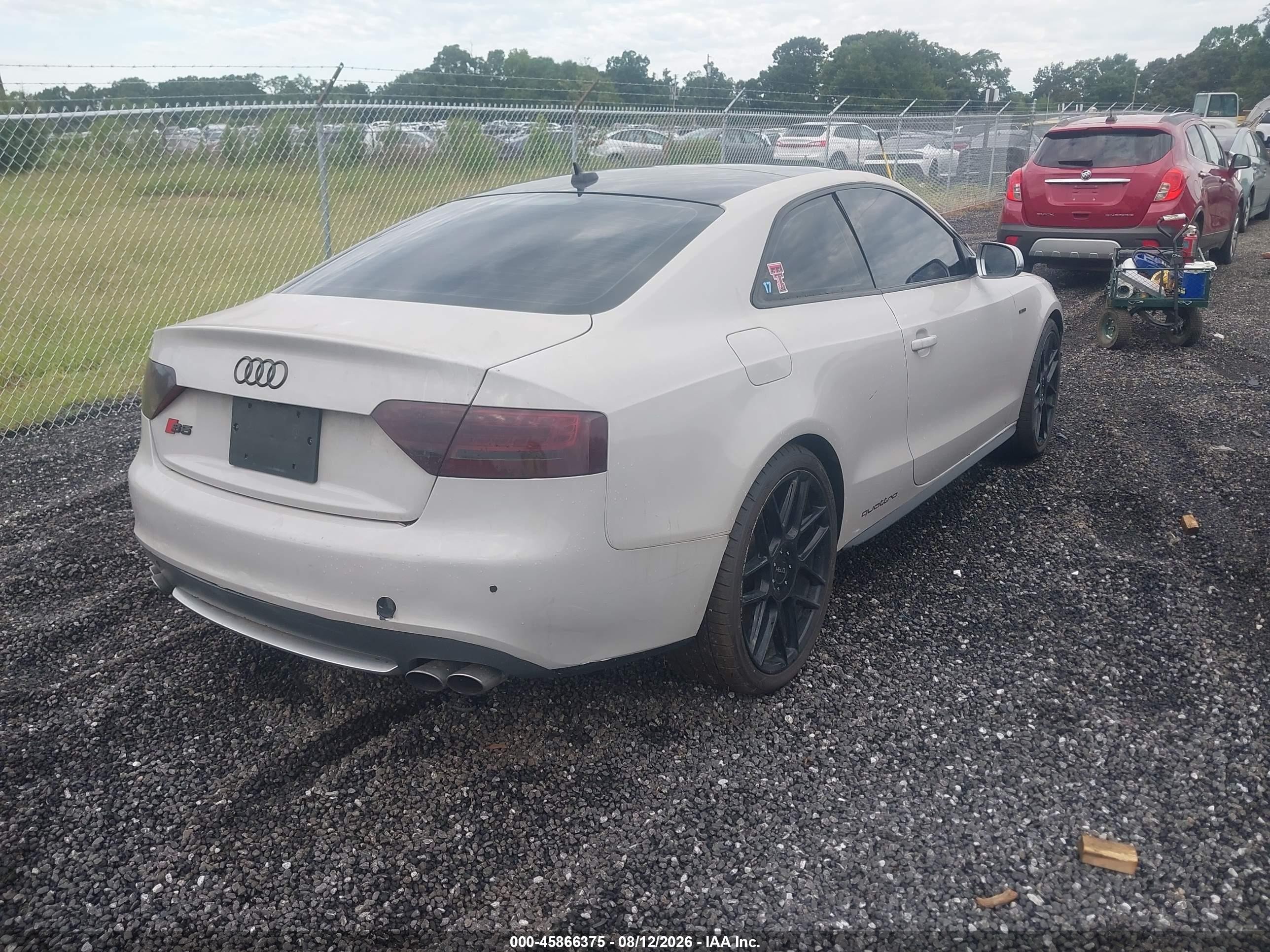 2011 Audi S5 4.2 Premium Plus Gray vin: WAUCVAFR7BA010898